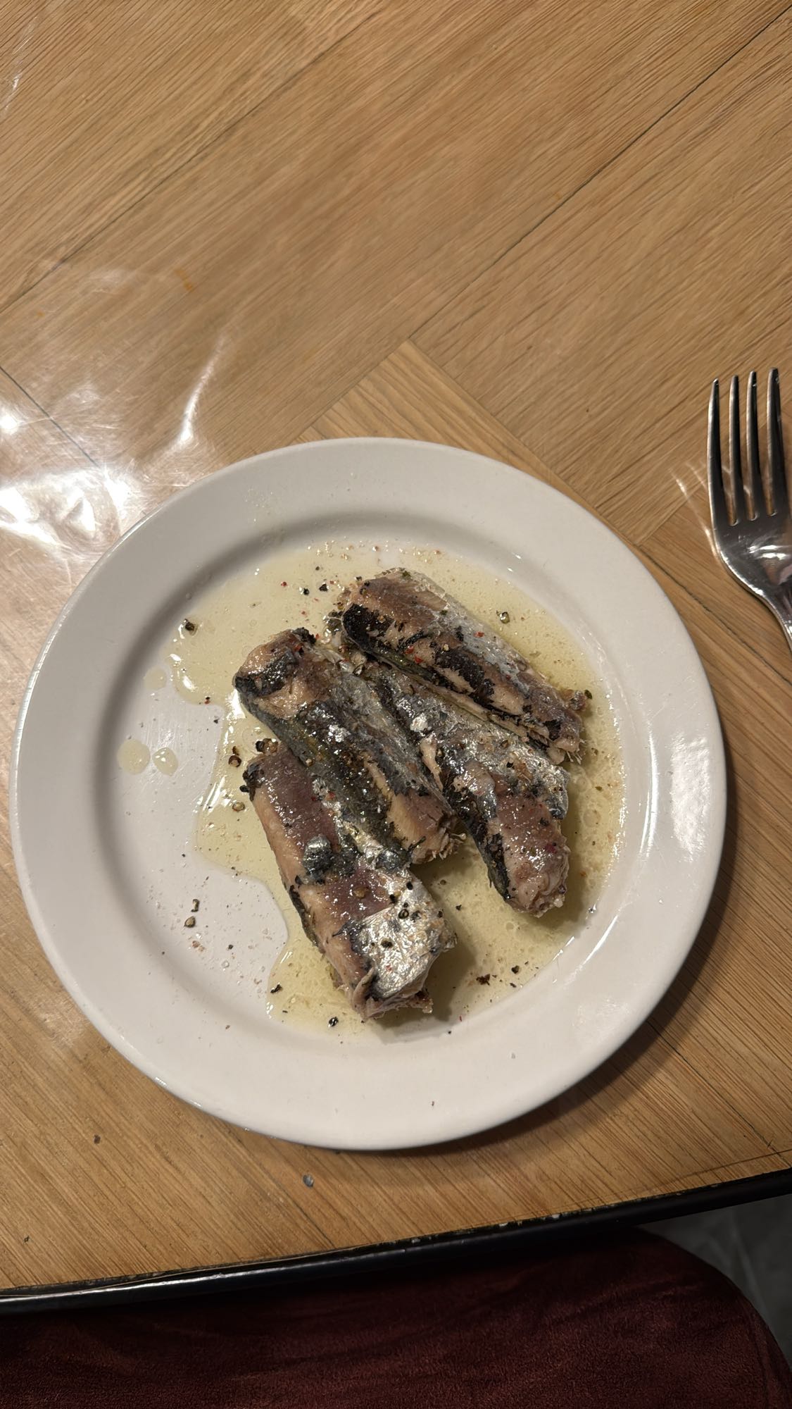 Sardines in oil