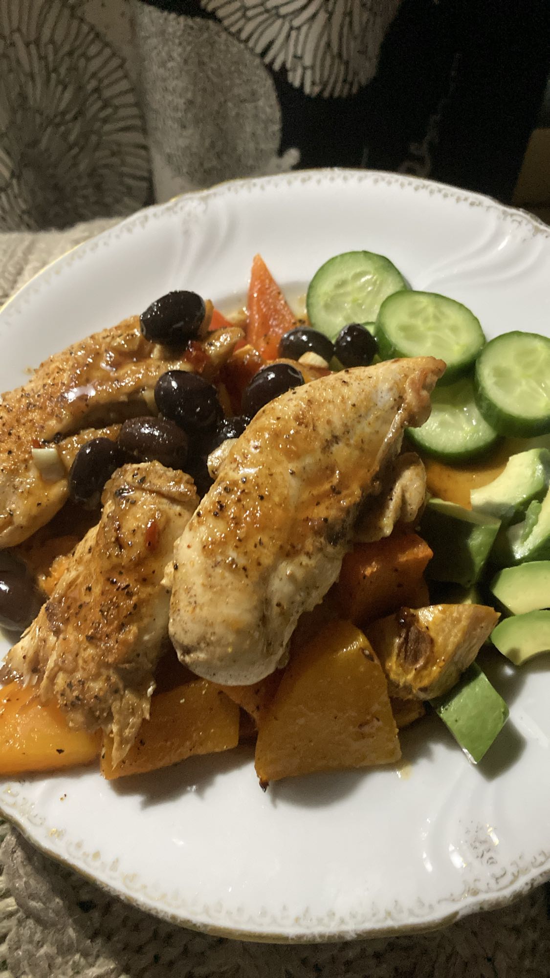 Kyckling med grönsaker