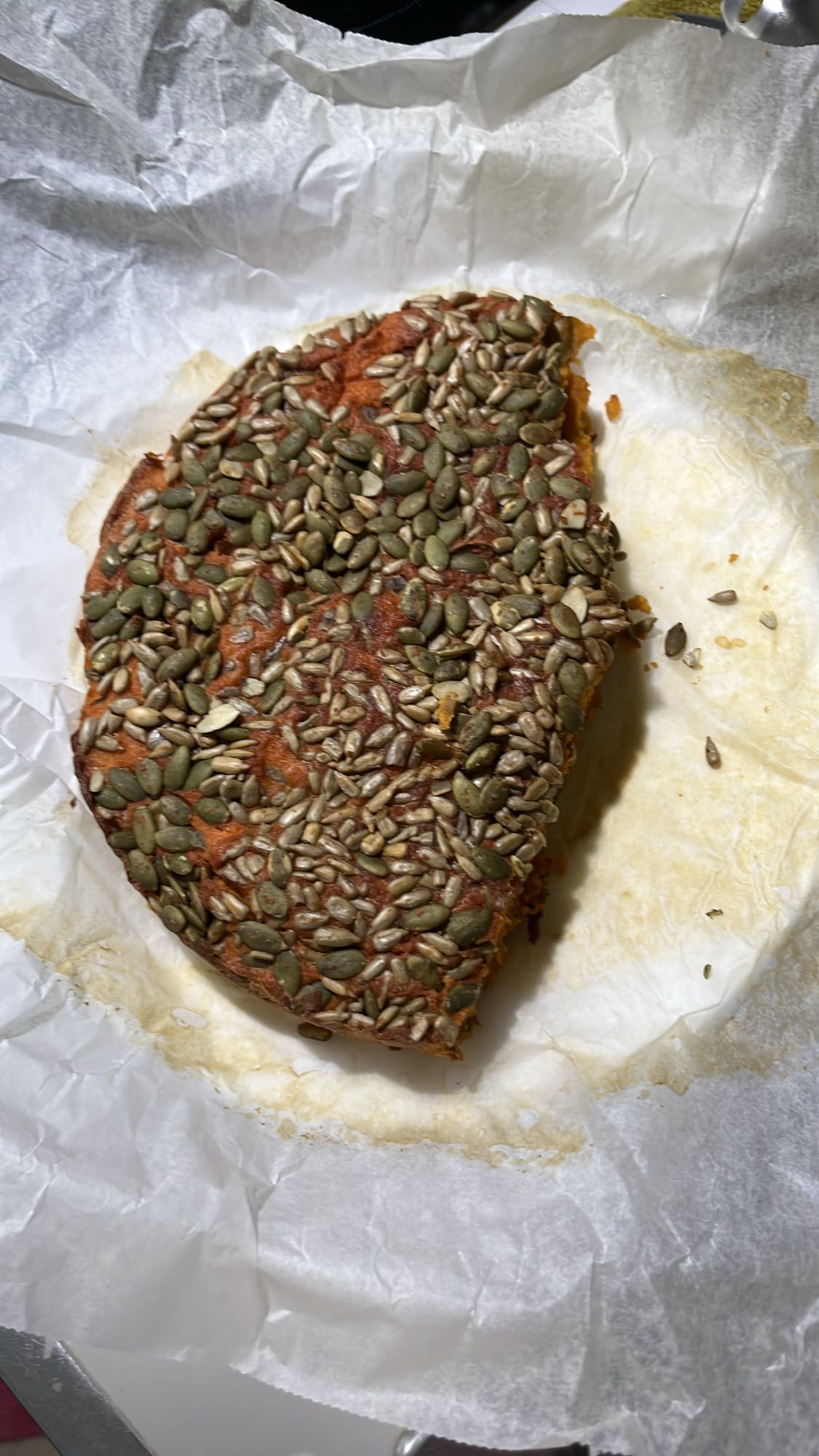 Seed Crust Veggie Loaf