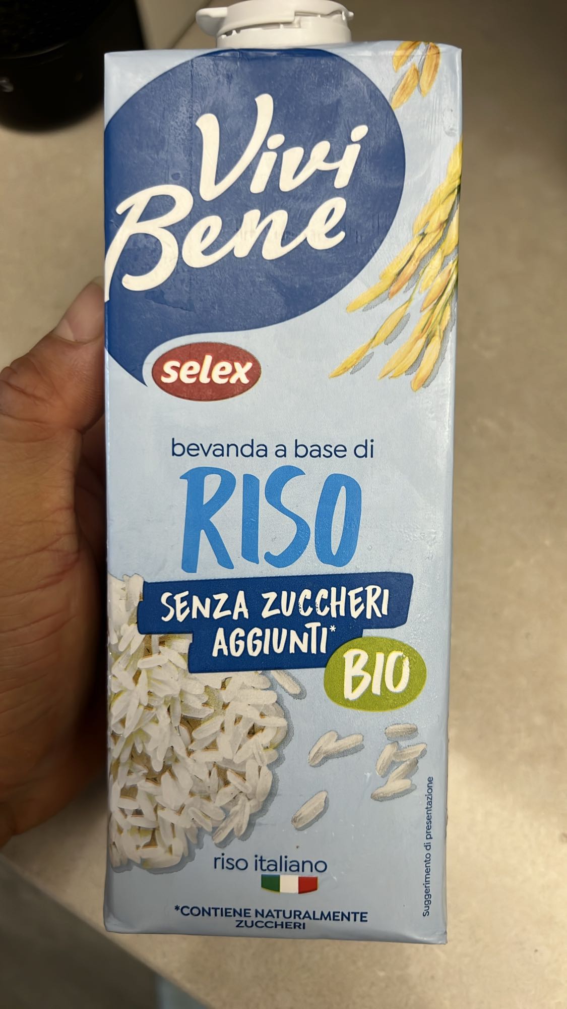 Bevanda di riso bio