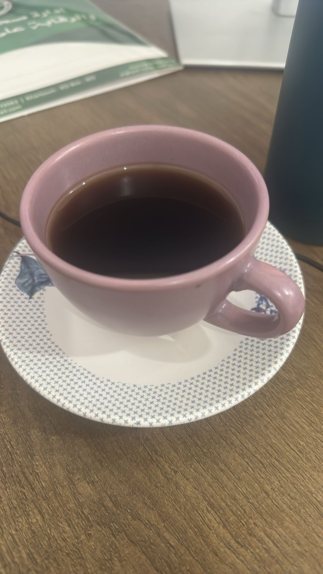 Black Coffee and Black Tea