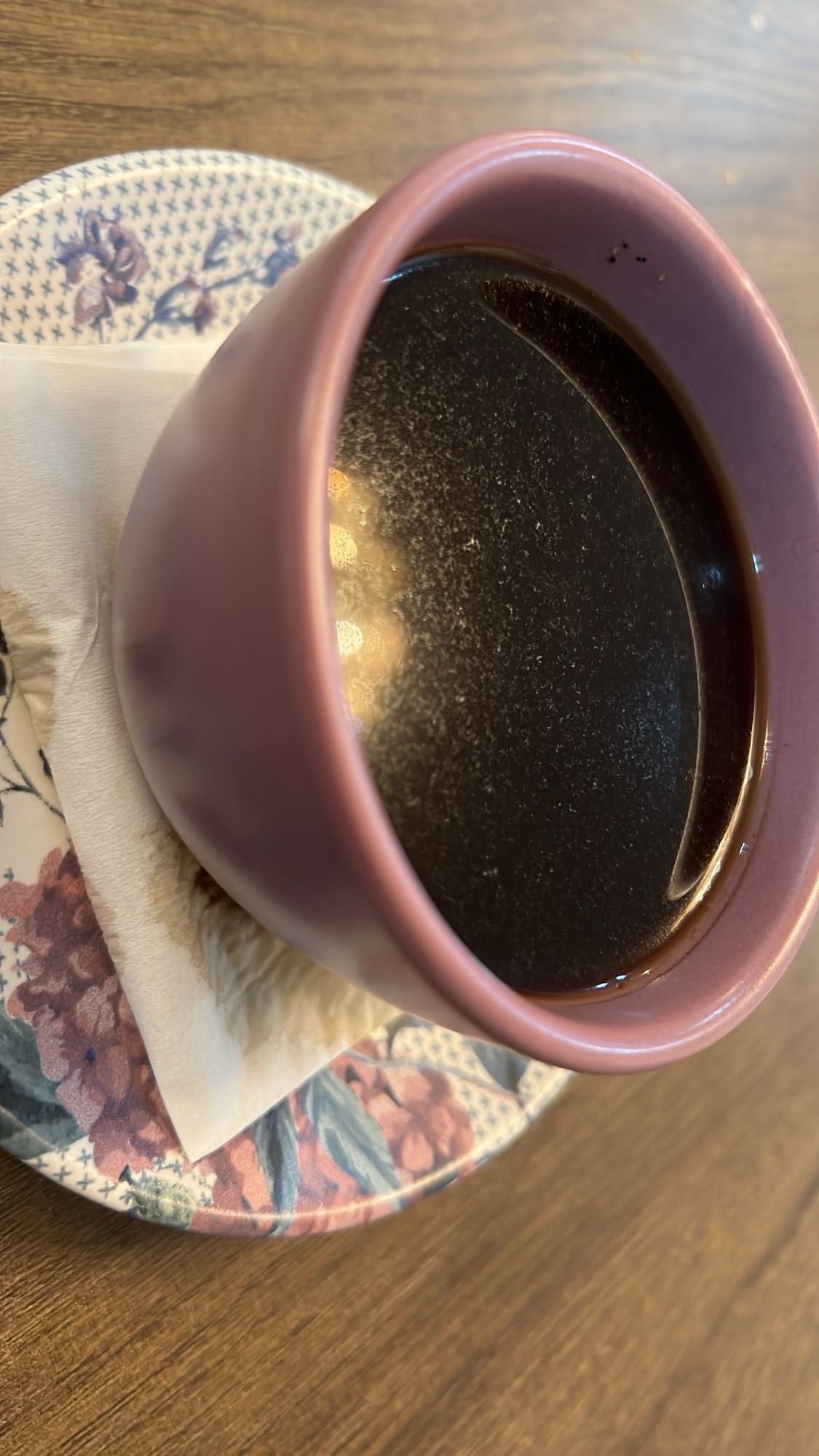 Black coffee