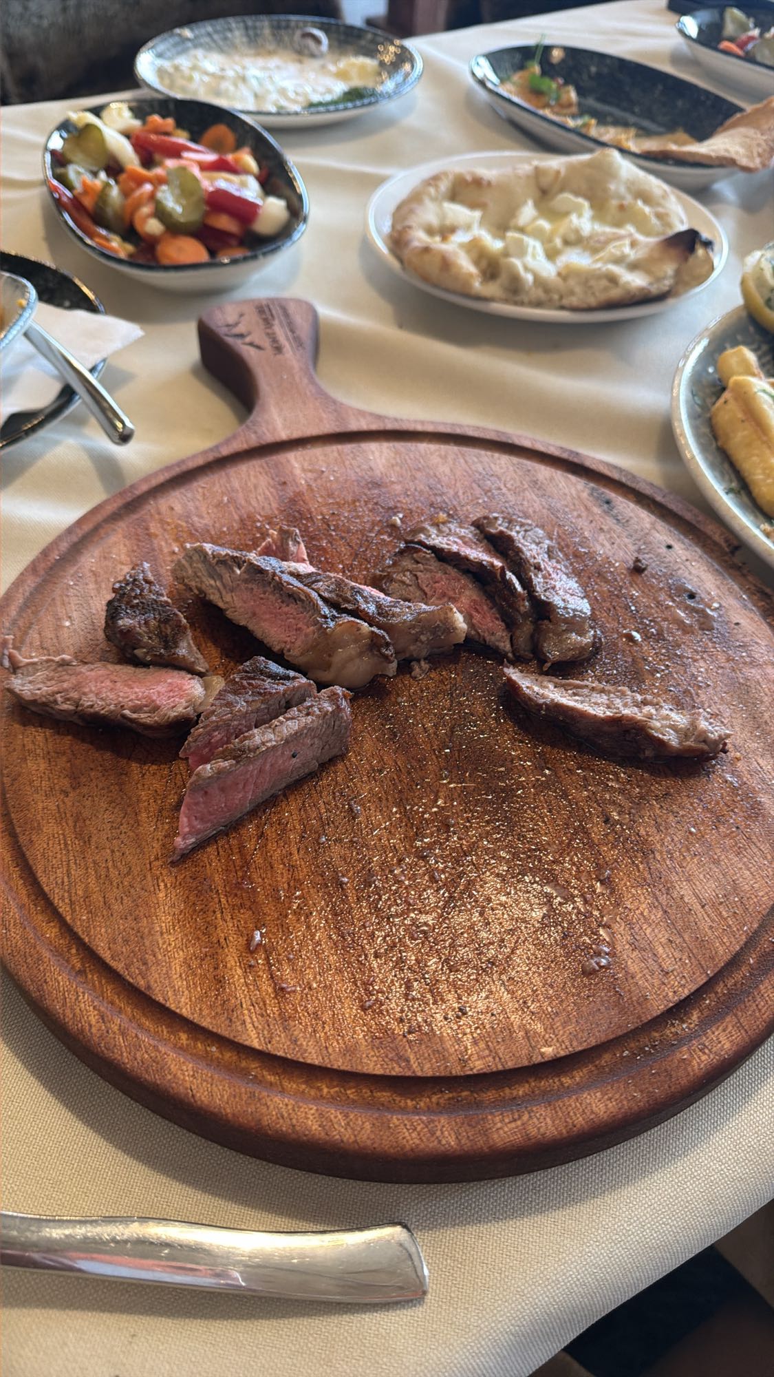 Grilled Beef with Sides