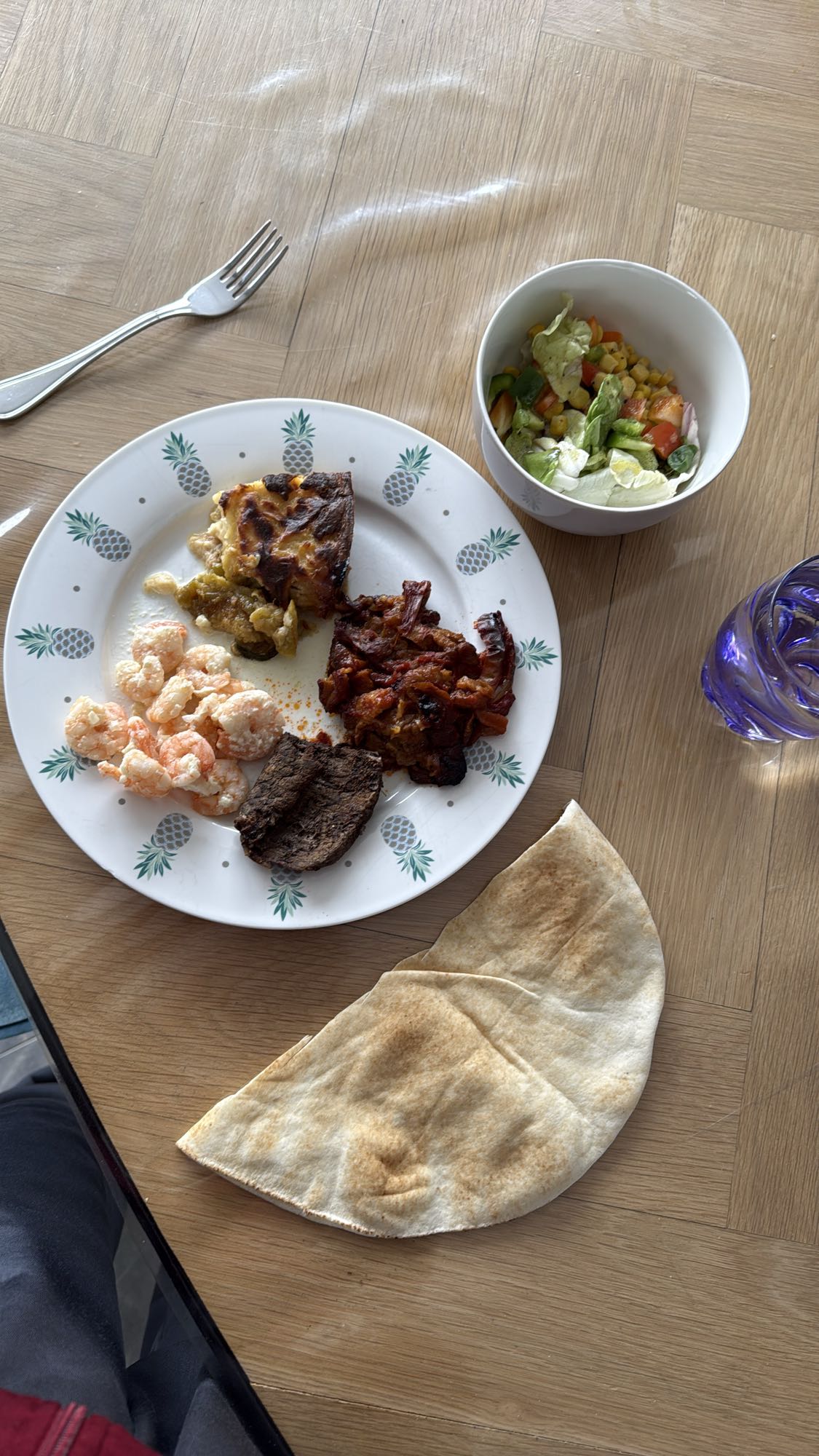 Mixed Grill with Salad