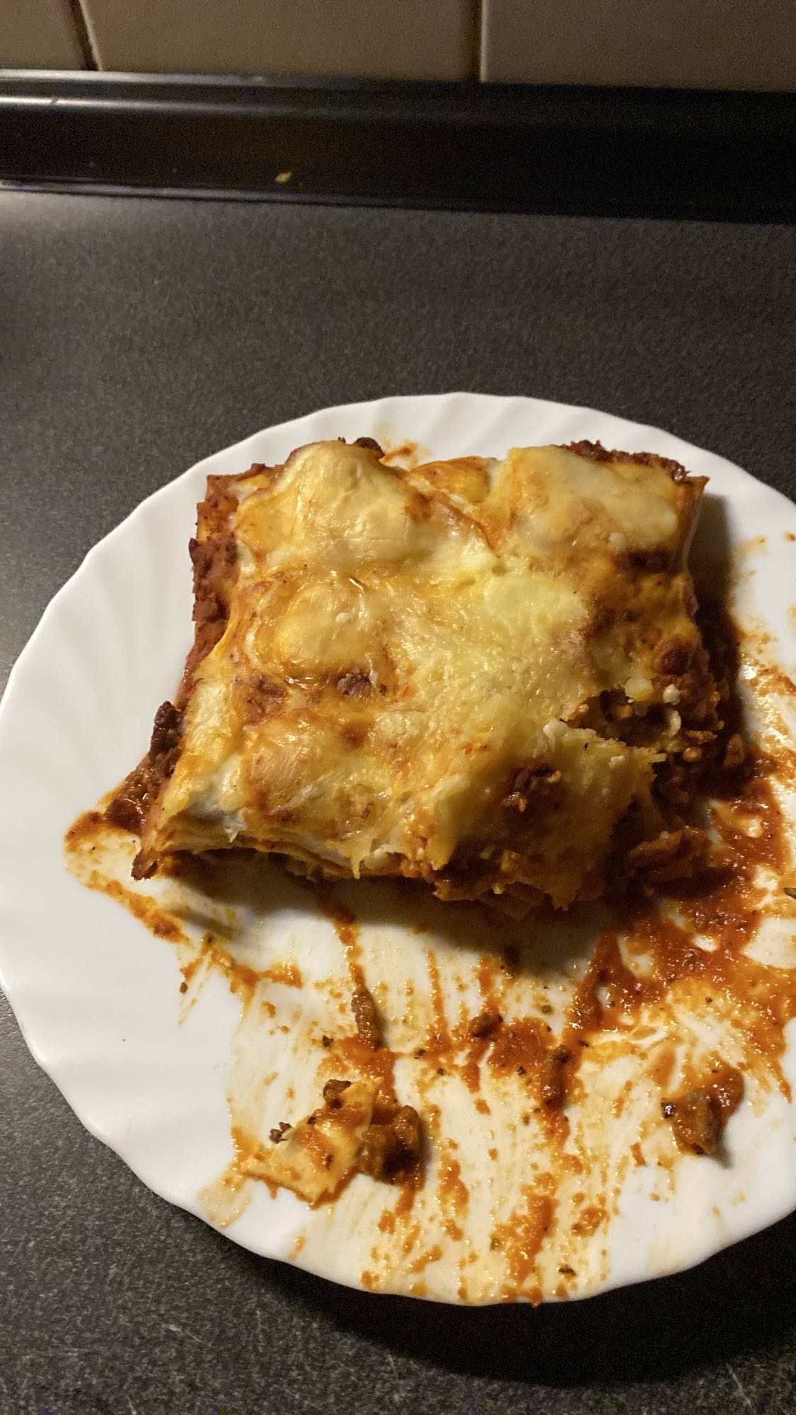 Lasagne mit Käse