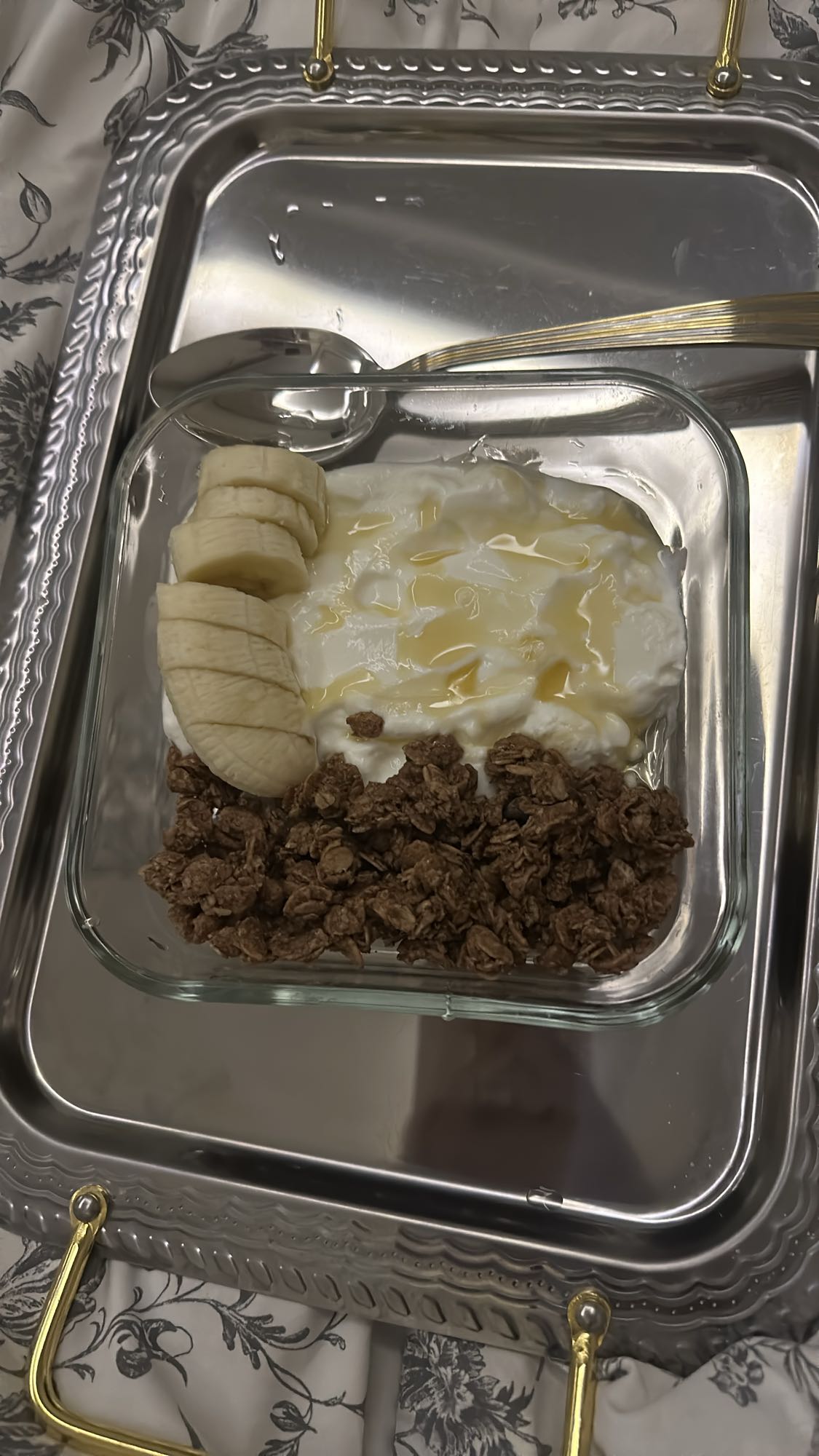 Yogurt Banana Granola Bowl