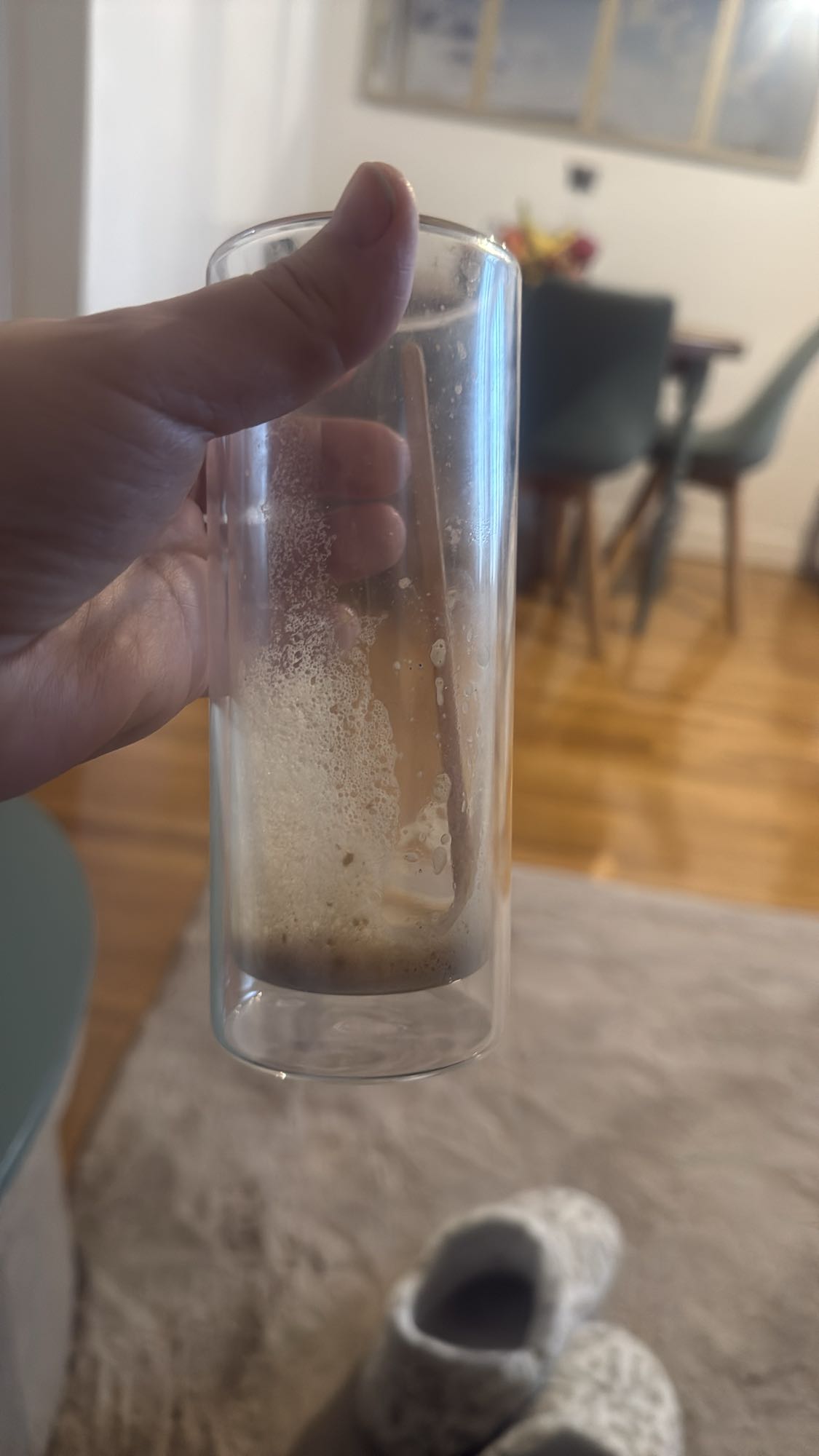 reste de café au lait