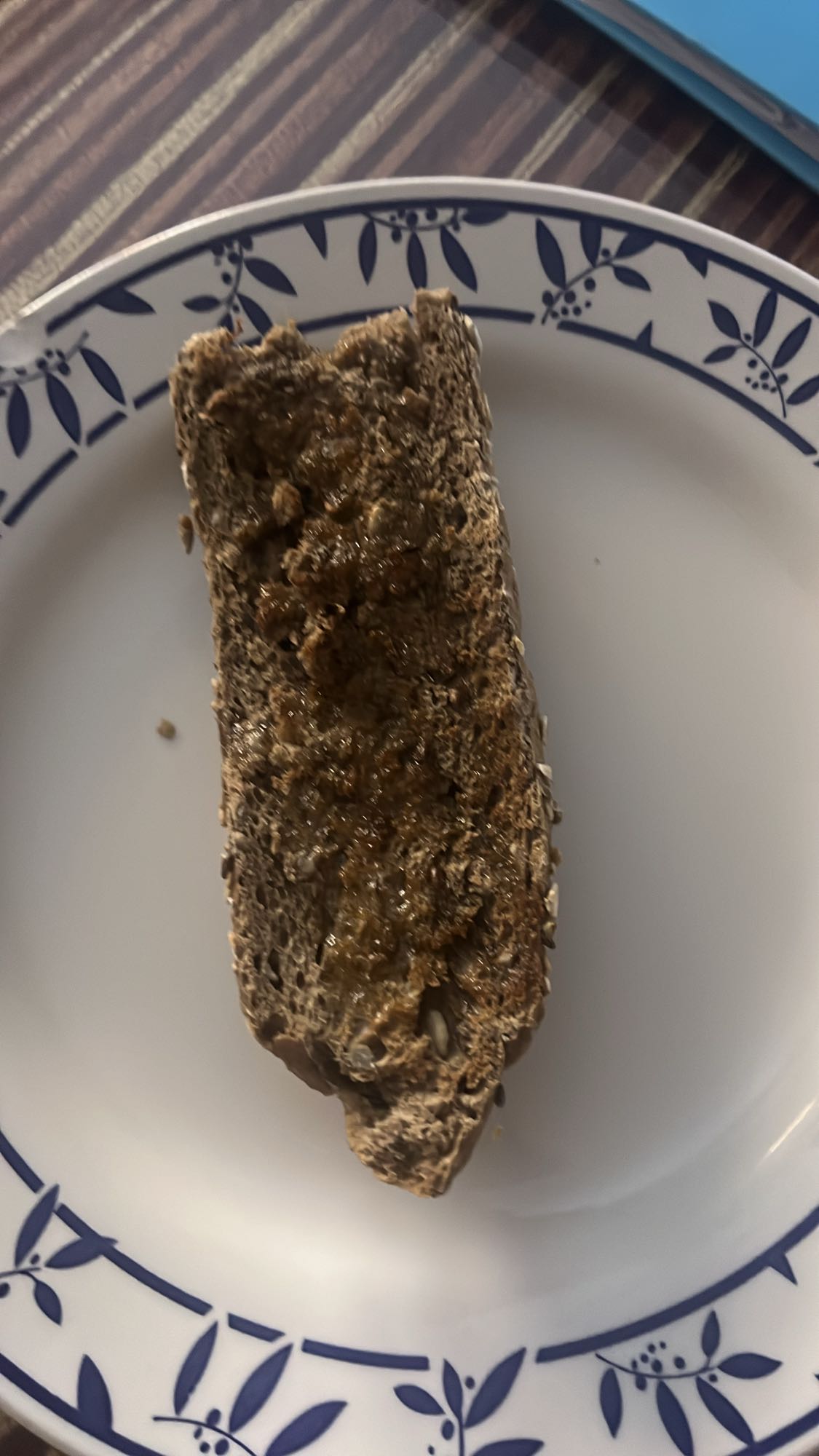 Pan integral con miel