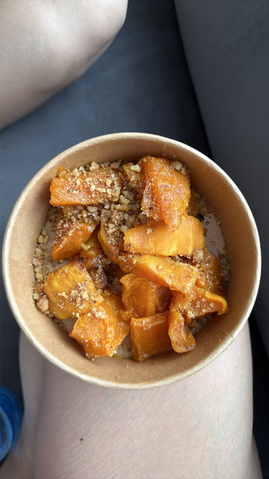 Pumpkin dessert bowl
