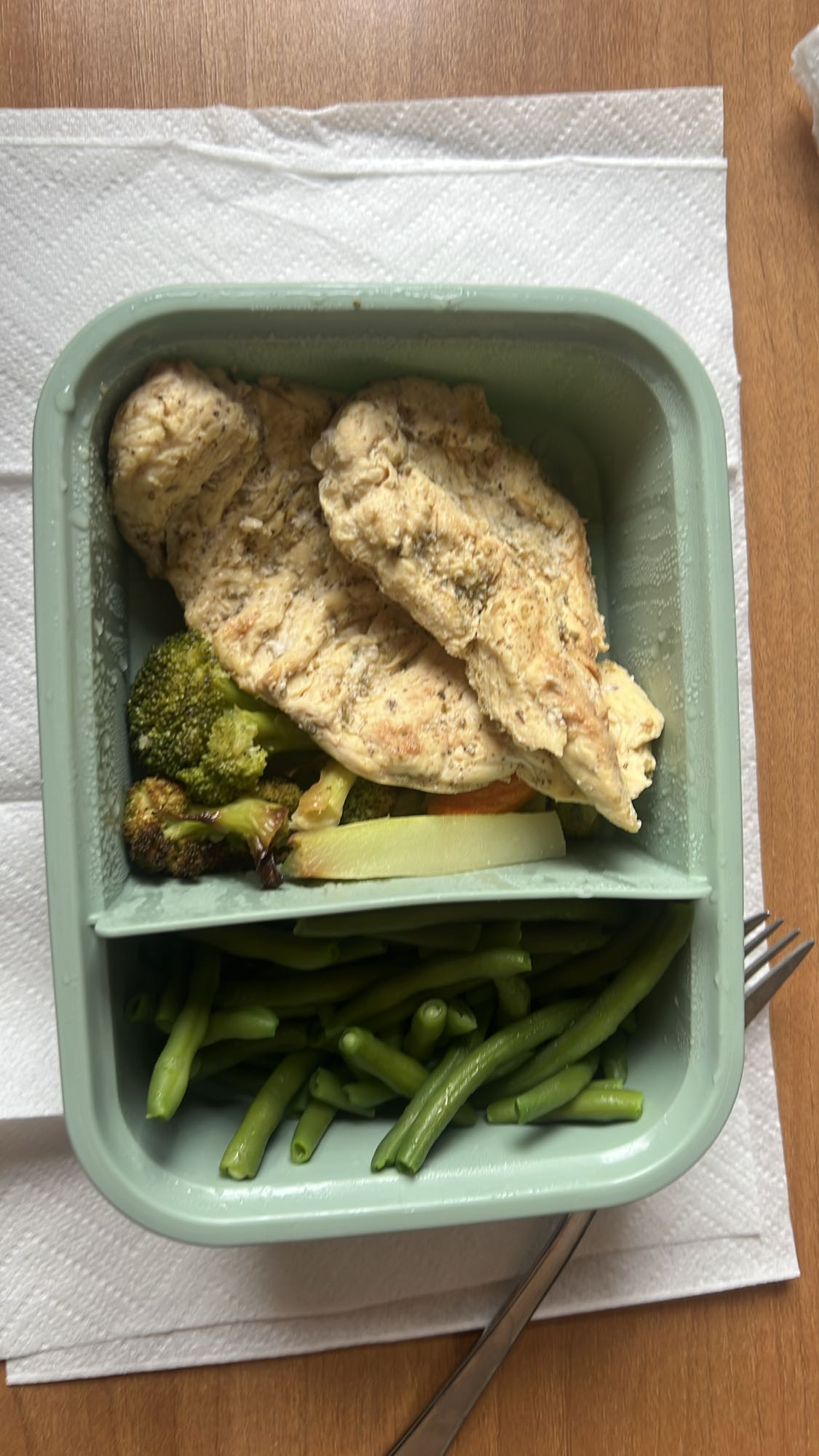 Tavuk ve Sebze Tabağı