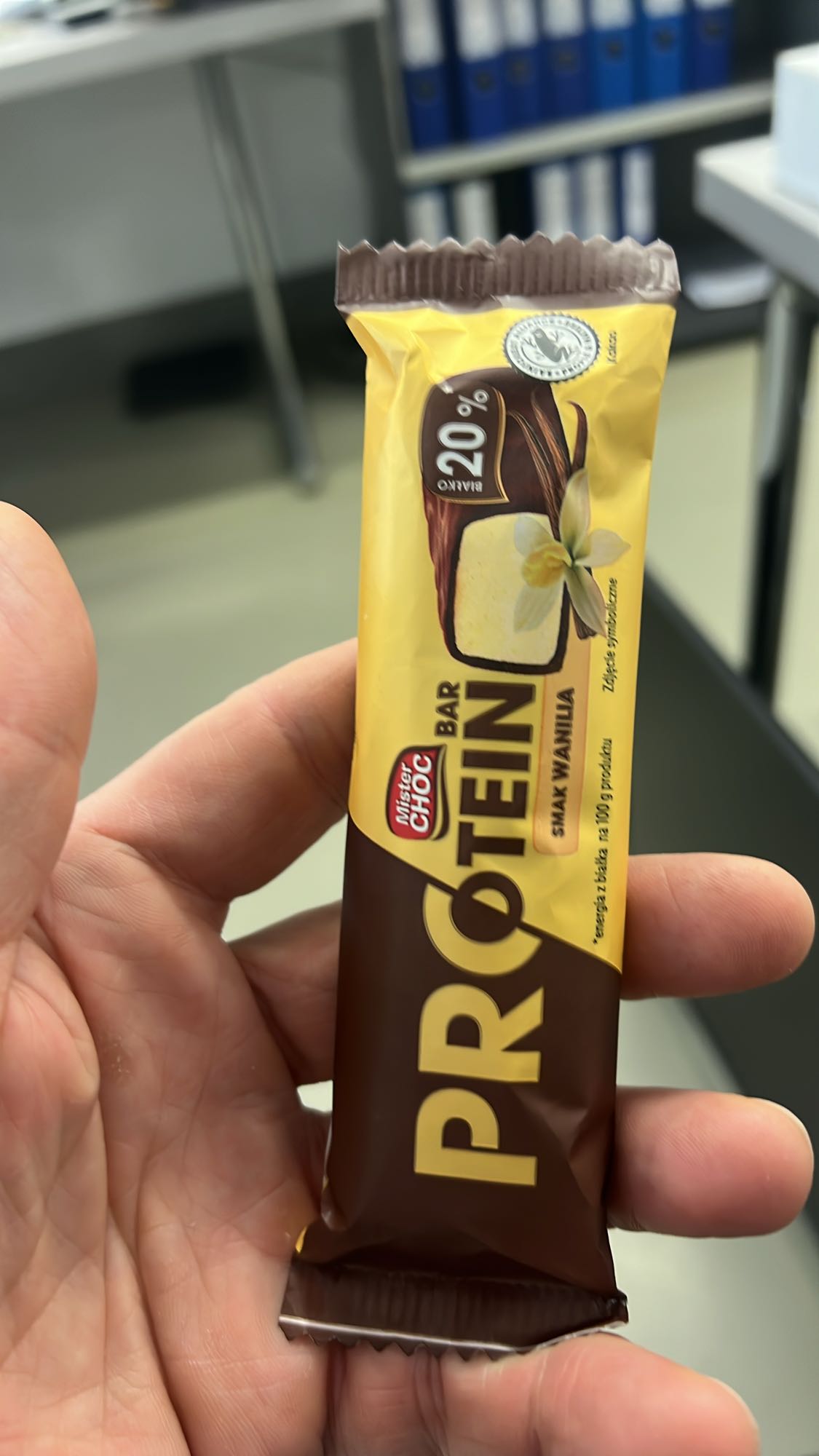 Baton proteinowy wanilia