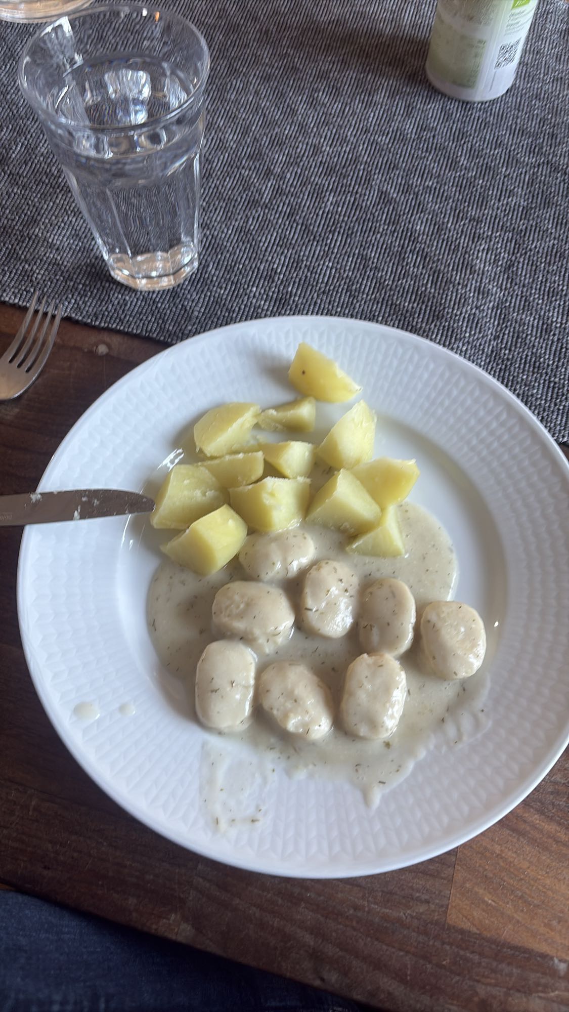 Fiskbullar med potatis
