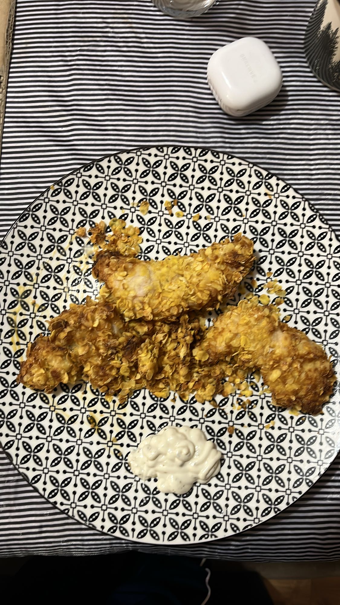 пилешки хапки с корнфлейкс