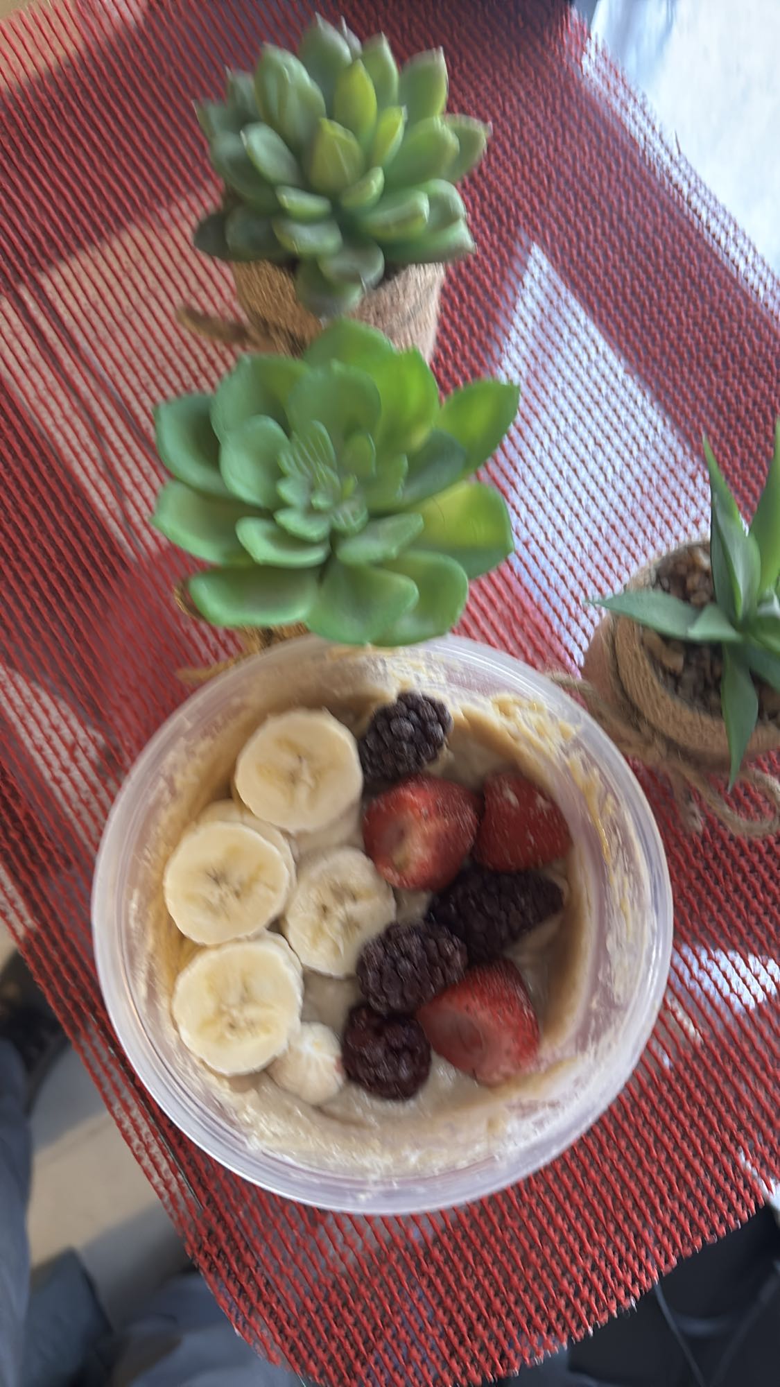 avena con frutas