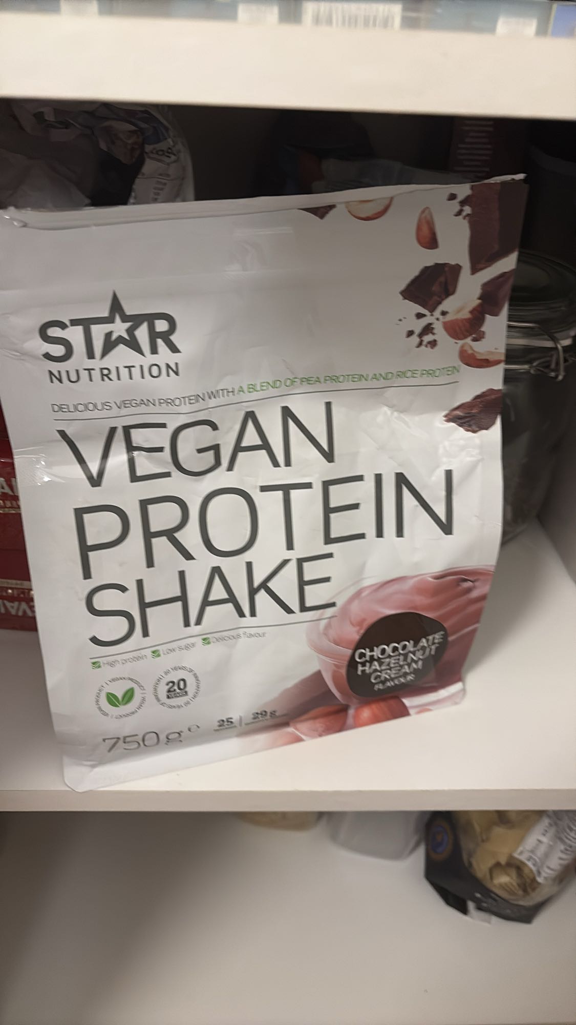 Vegansk proteinshake