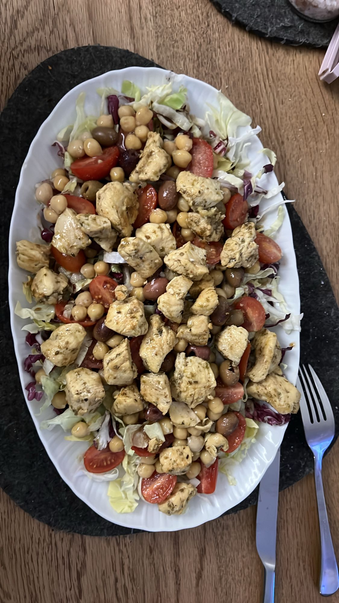 Chicken Chickpea Salad
