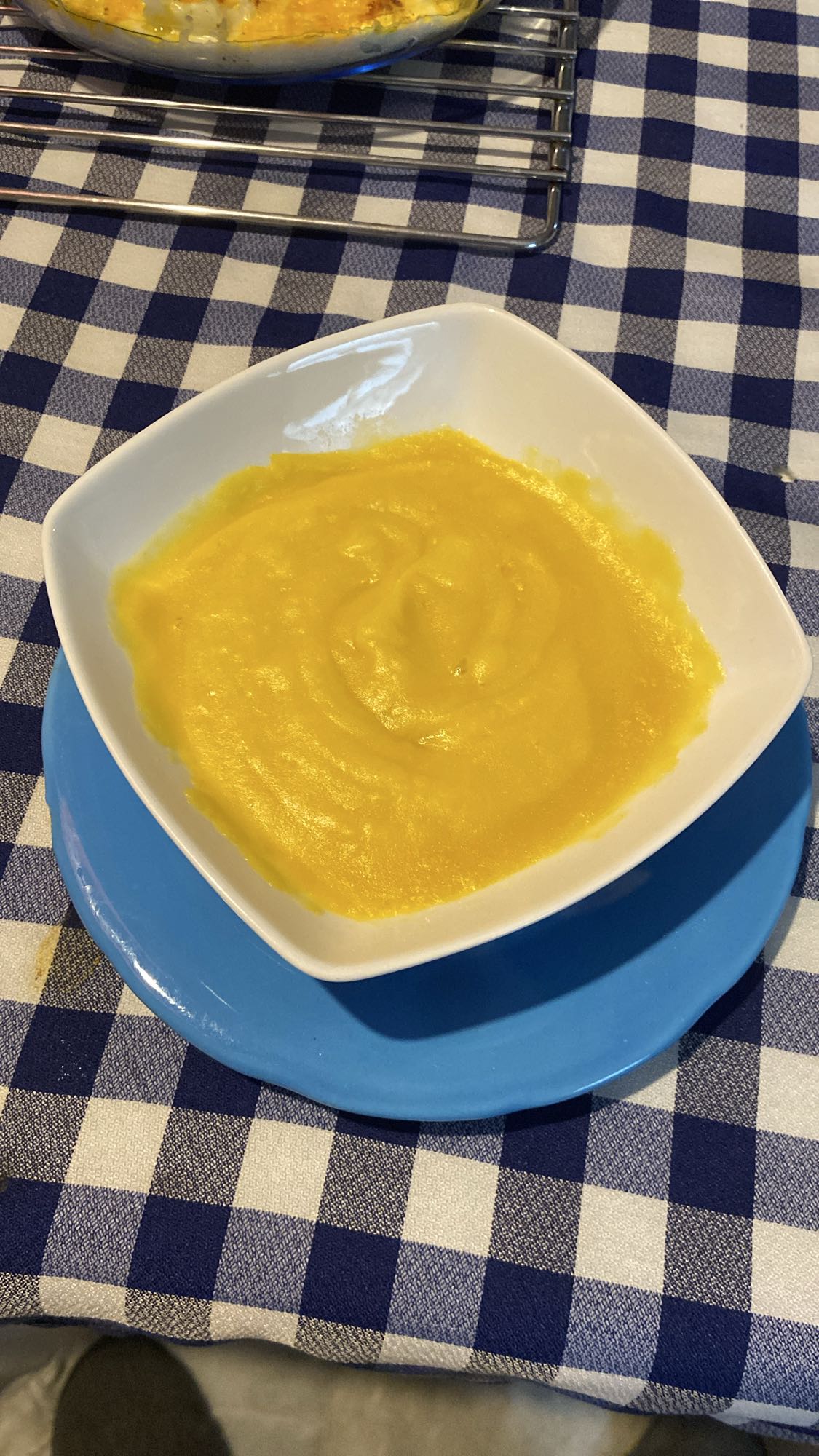 puré de calabaza