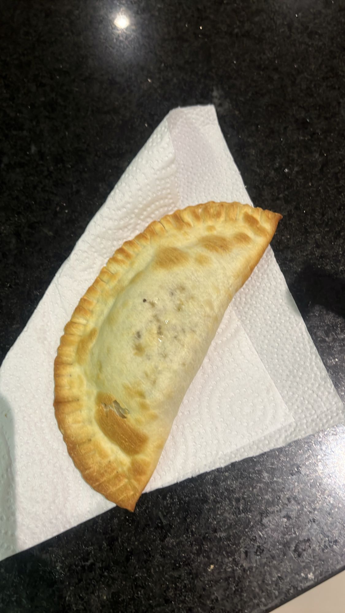 Pastel de carne assado na airfry