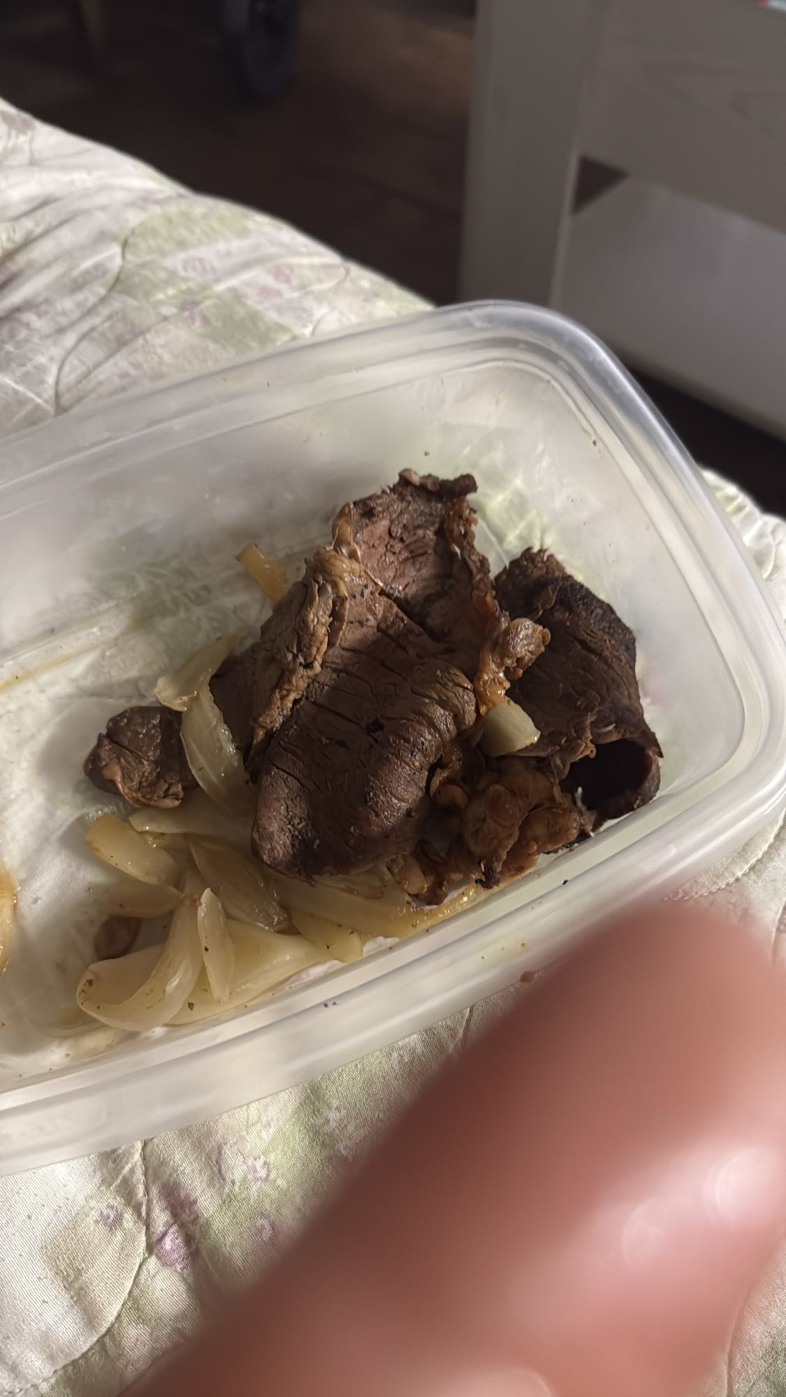 Beef and onions