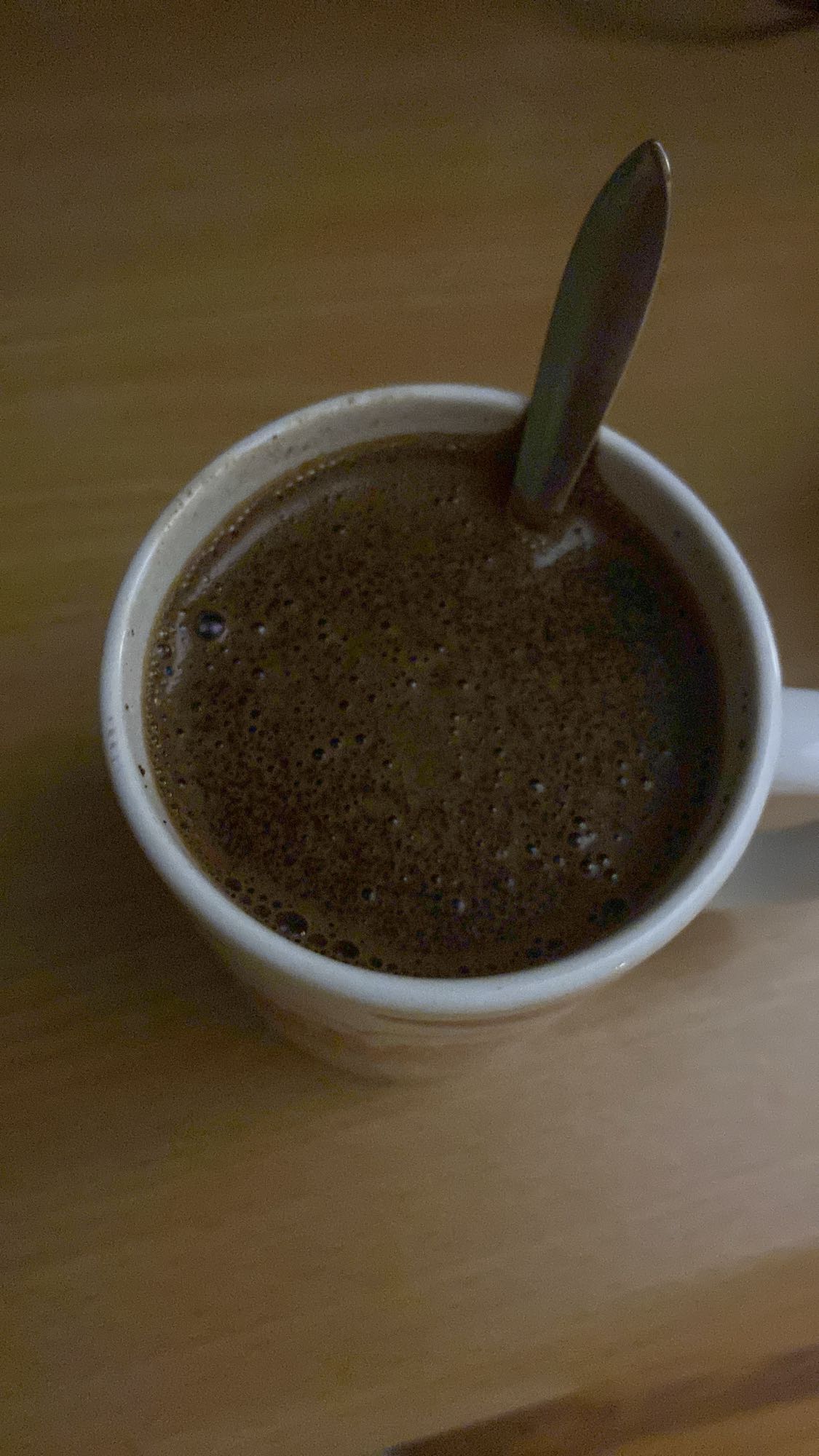 filiżanka gorącej czekolady