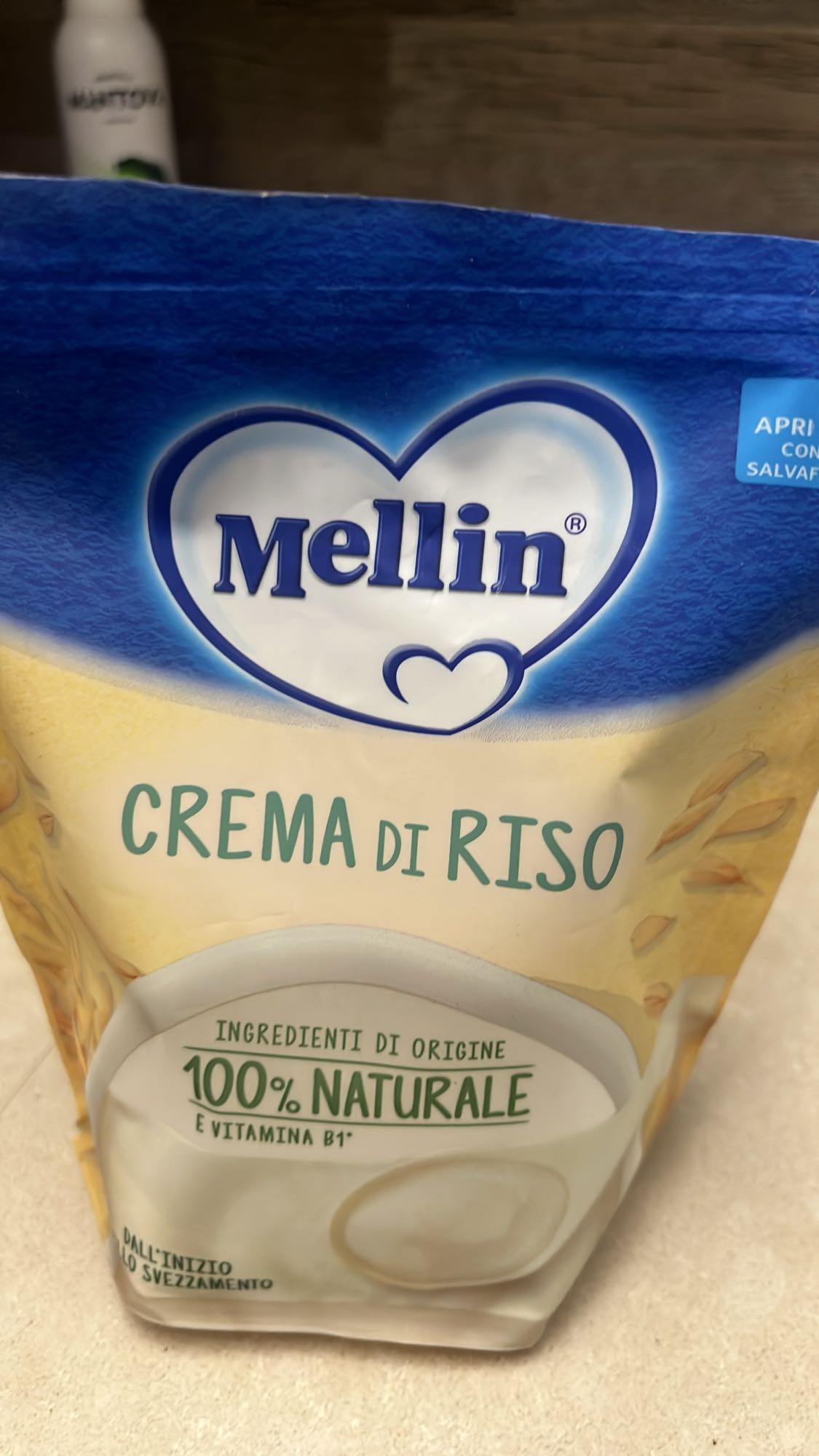 Crema di riso Mellin