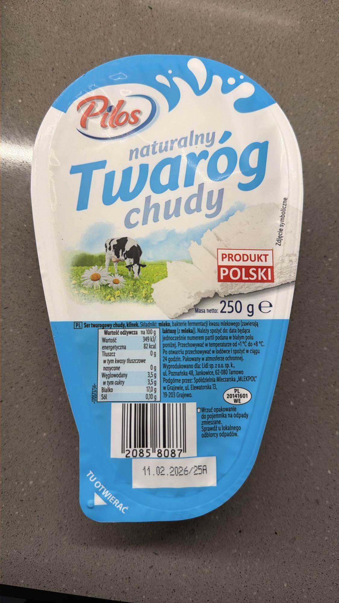 Twaróg chudy