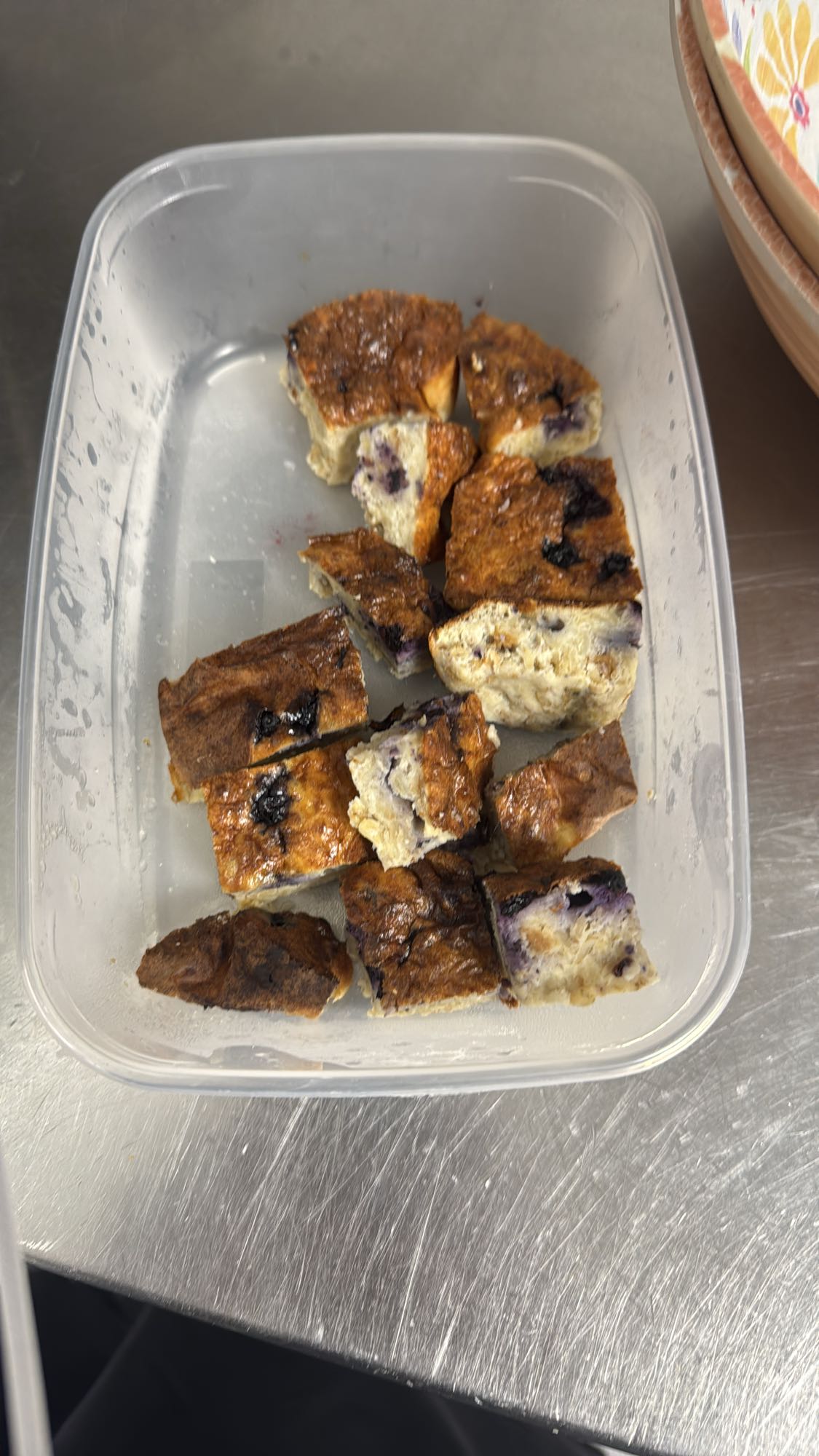 Blåbärsproteinkaka