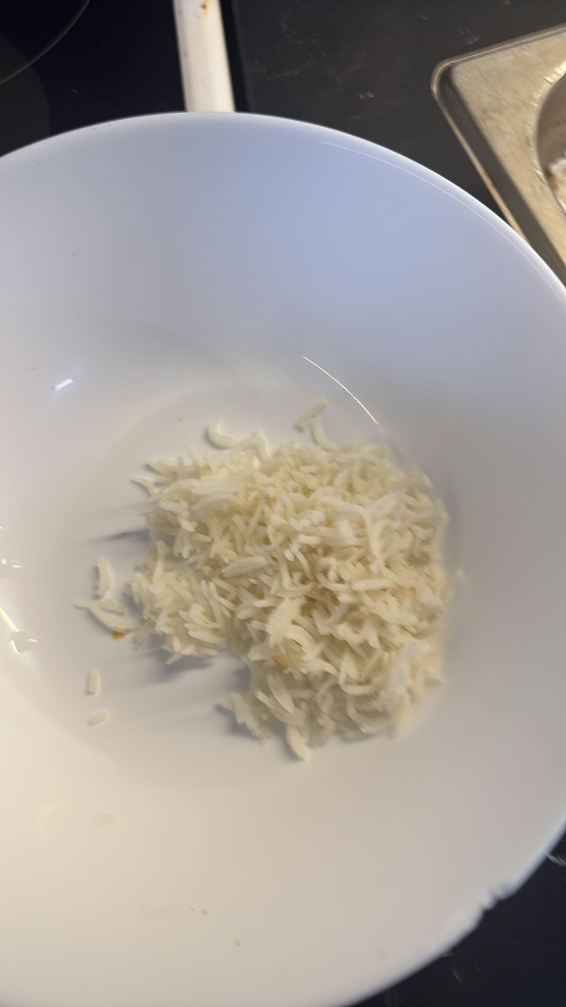 Liten portion ris