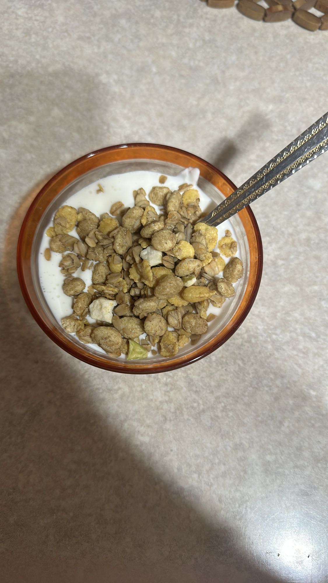 Yogurt with granola