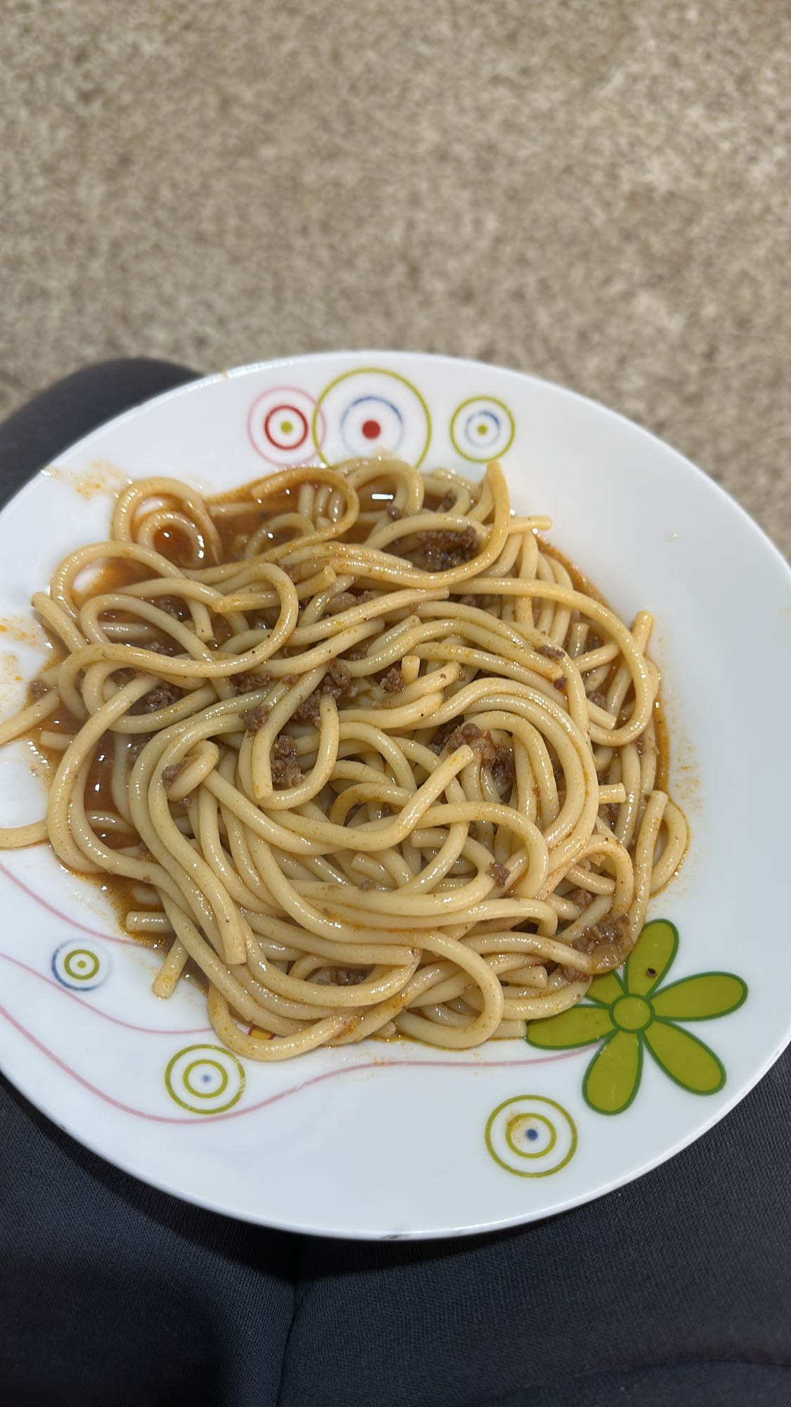 Spaghetti with meat sauce