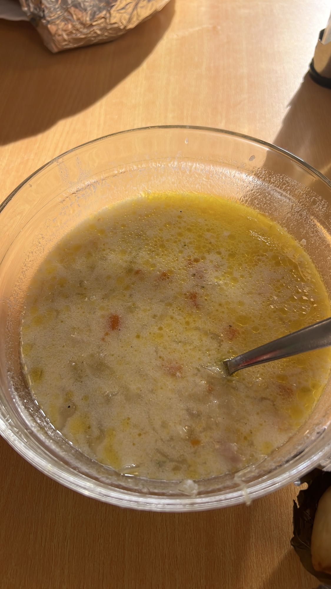 ciorbă de pui cu legume