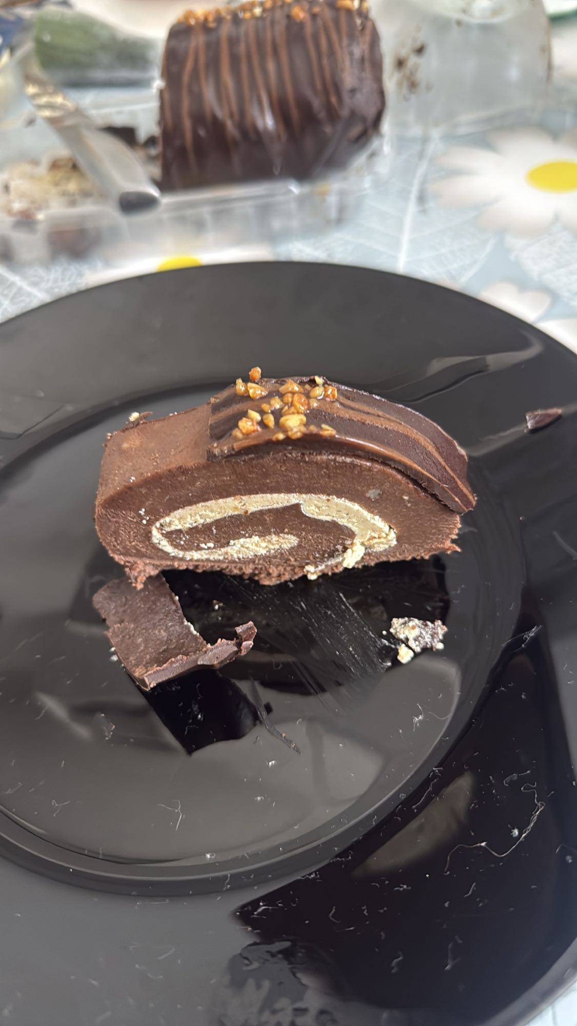 Ruladă cu ciocolată