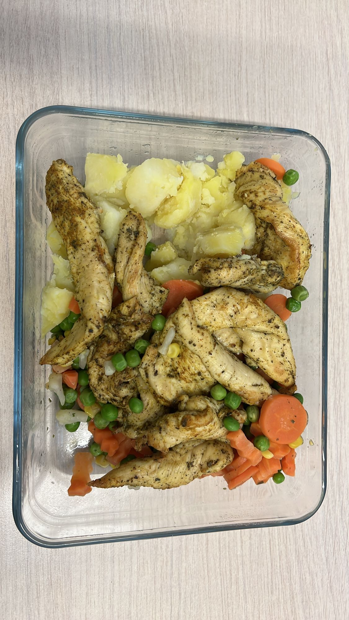 Kurczak z warzywami i ziemniakami