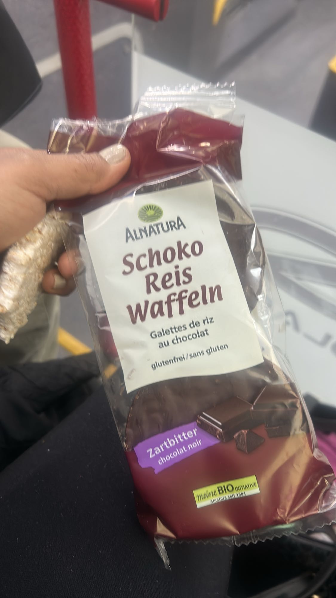 Schoko Reis Waffeln