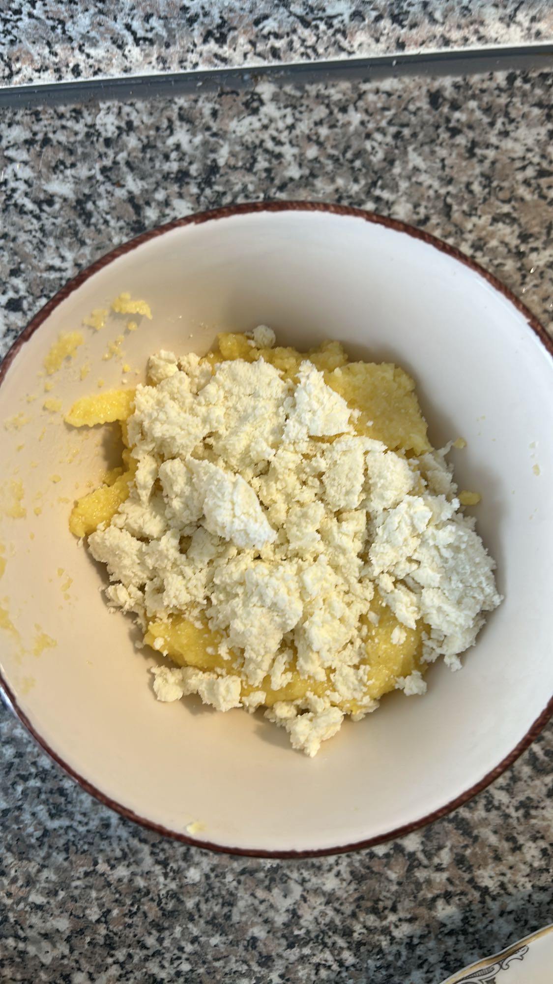 polenta con queso fresco