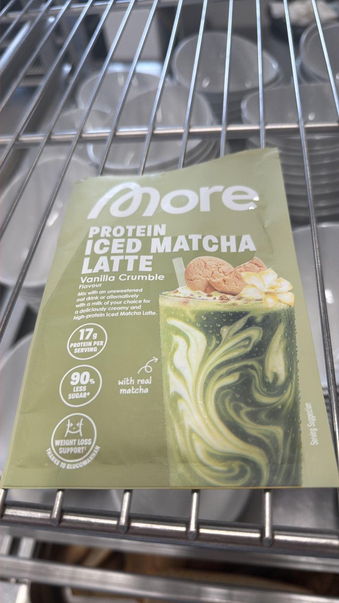 Iced Matcha Protein Latte