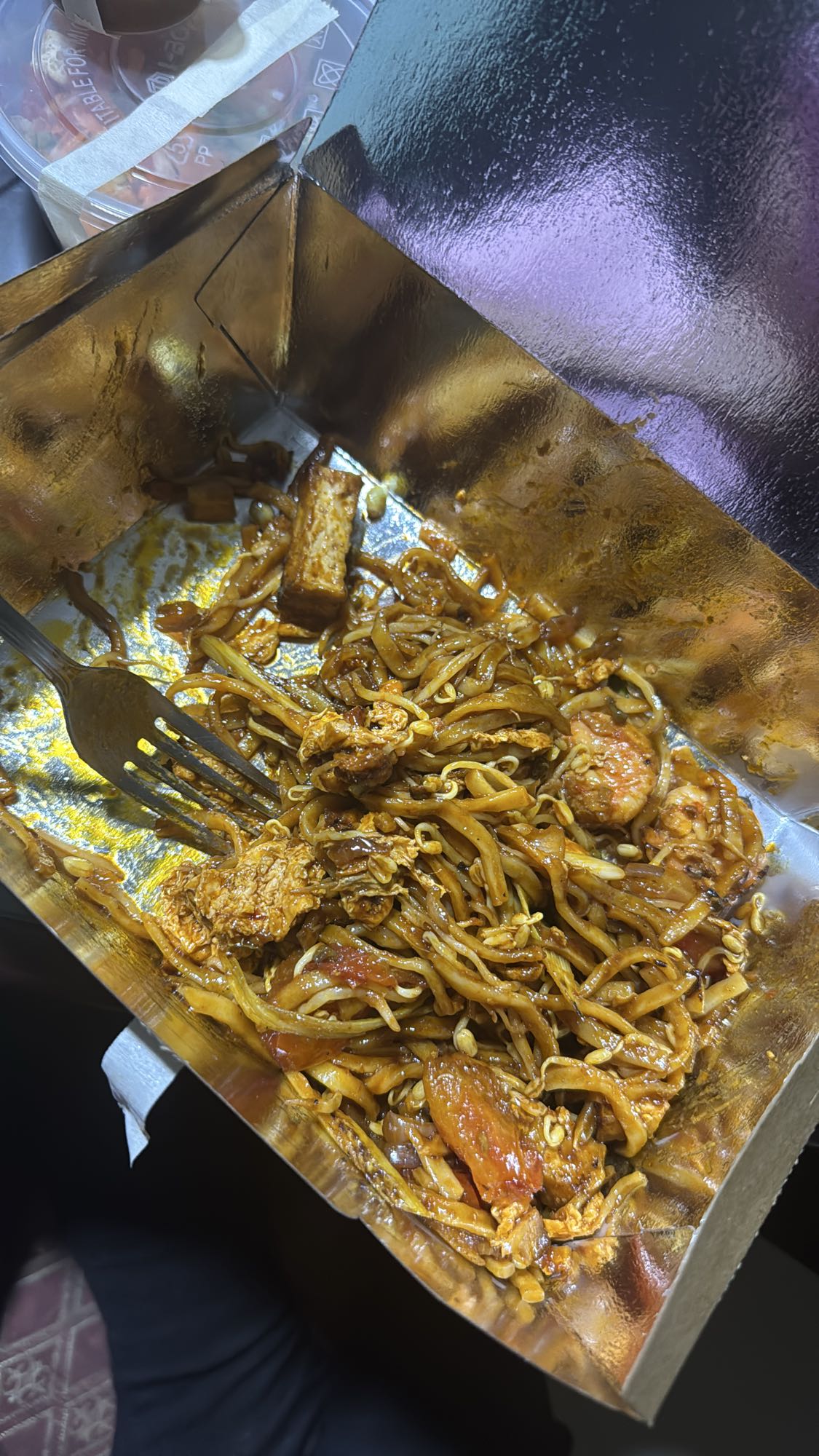 Stir-fried noodles box