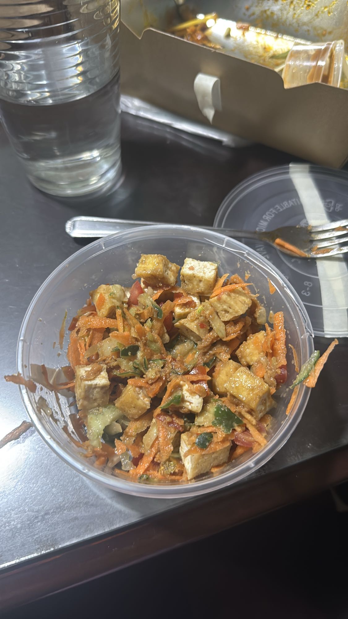 Tofu Veggie Salad