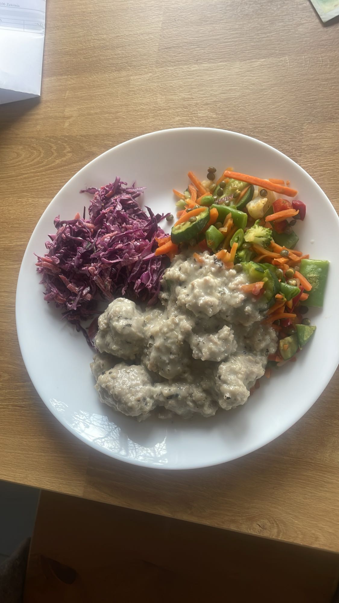 klopsiki z warzywami