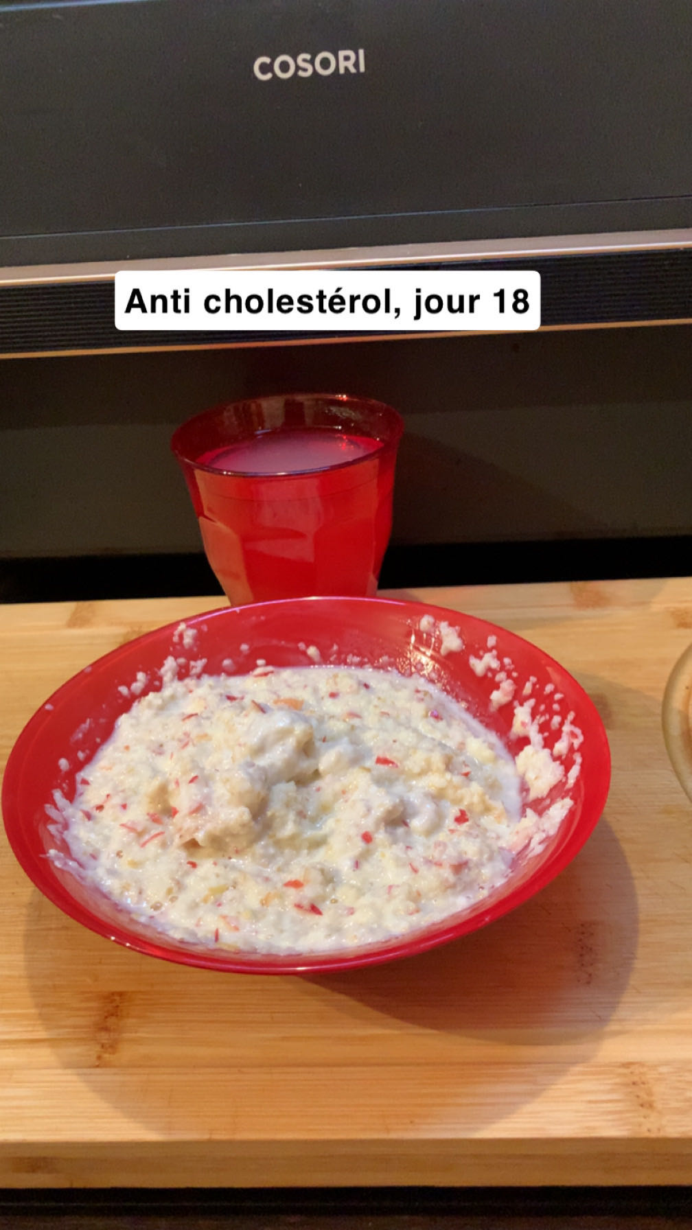Porridge anti cholestérol