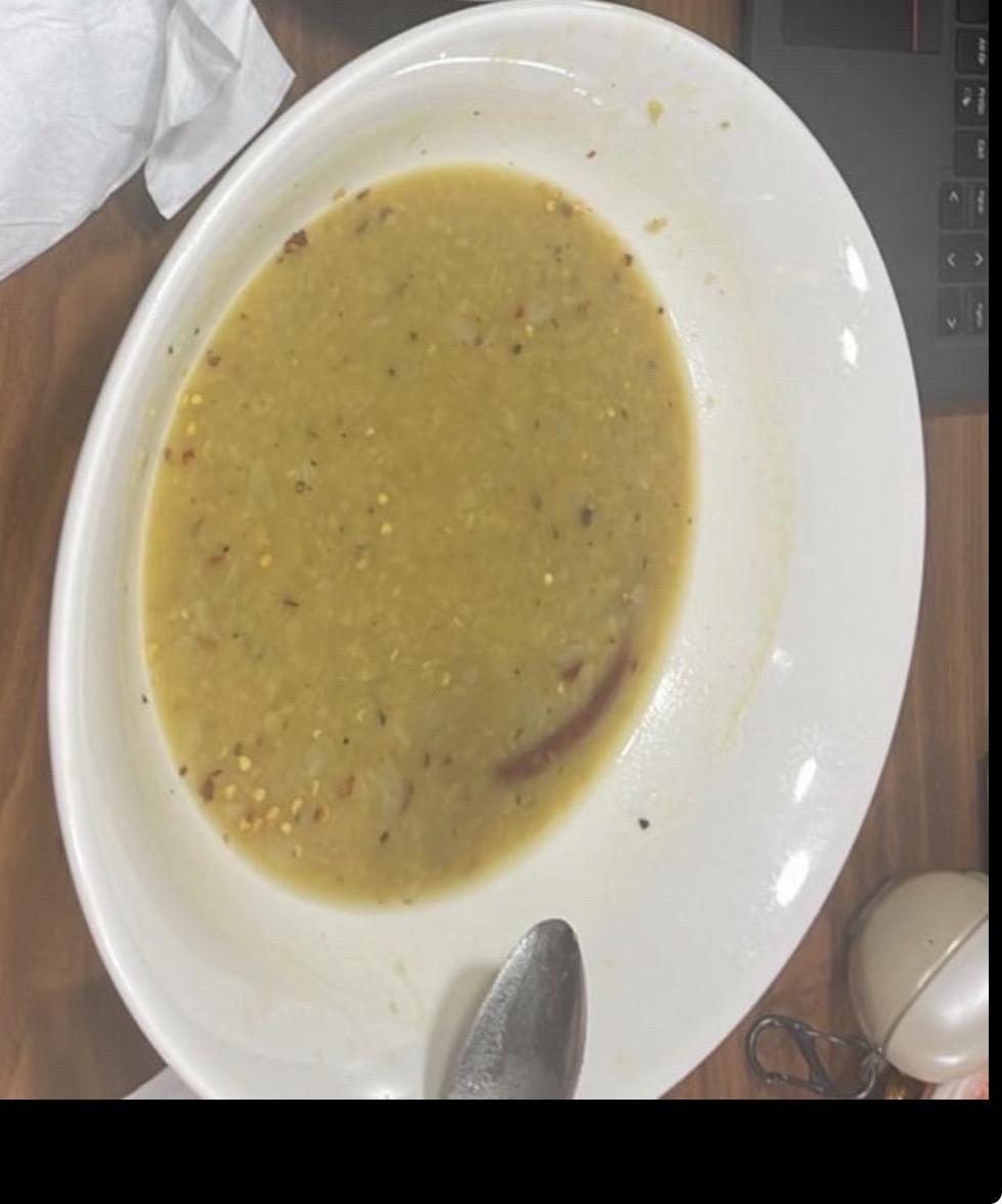 Lentil soup