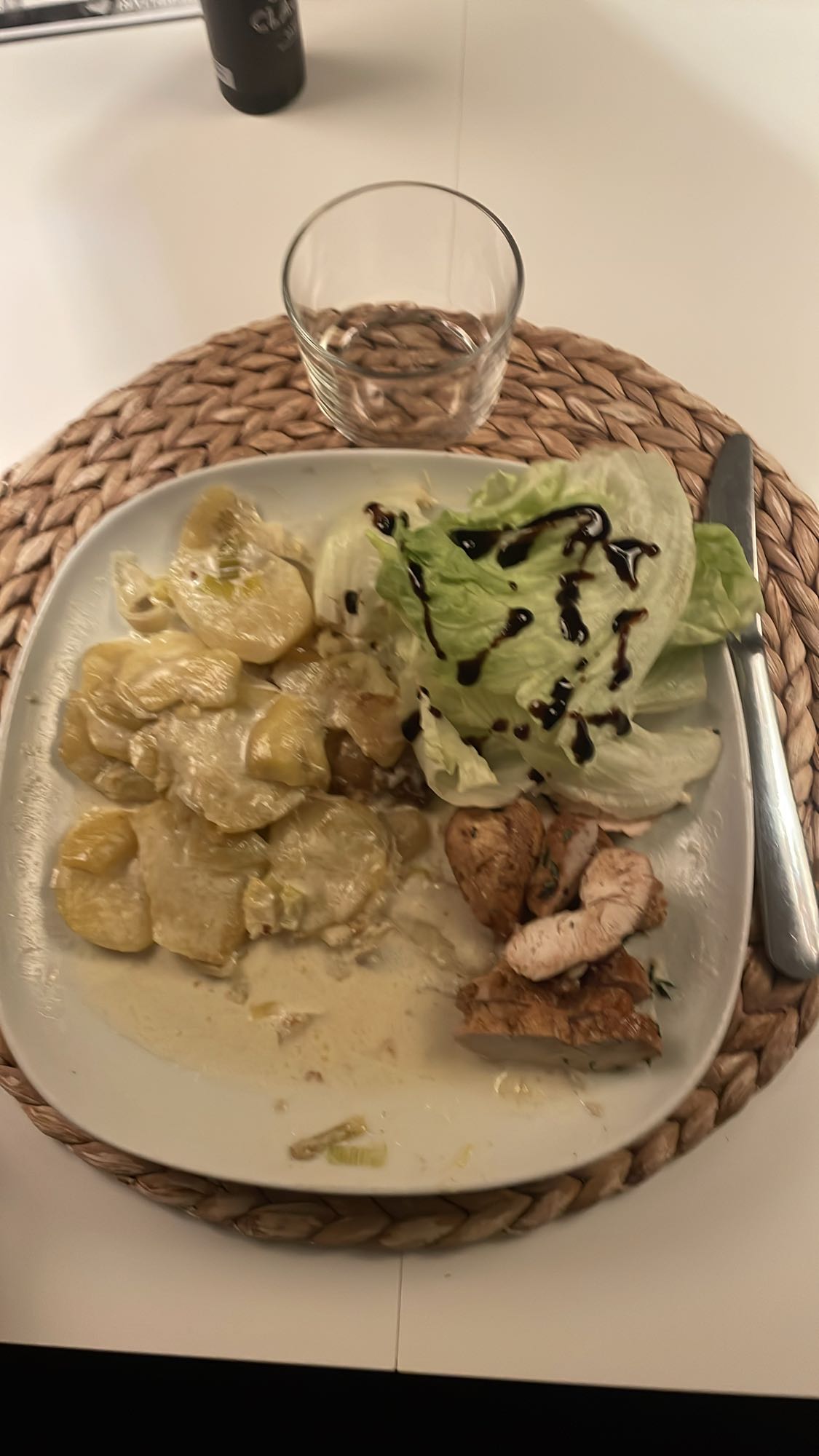 Kyckling med potatisgratäng