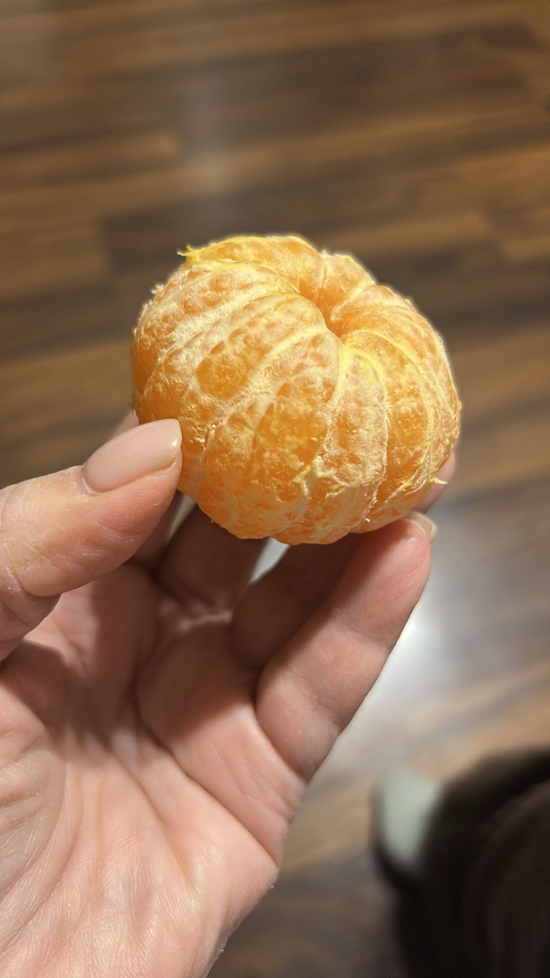 Mandarină decojită