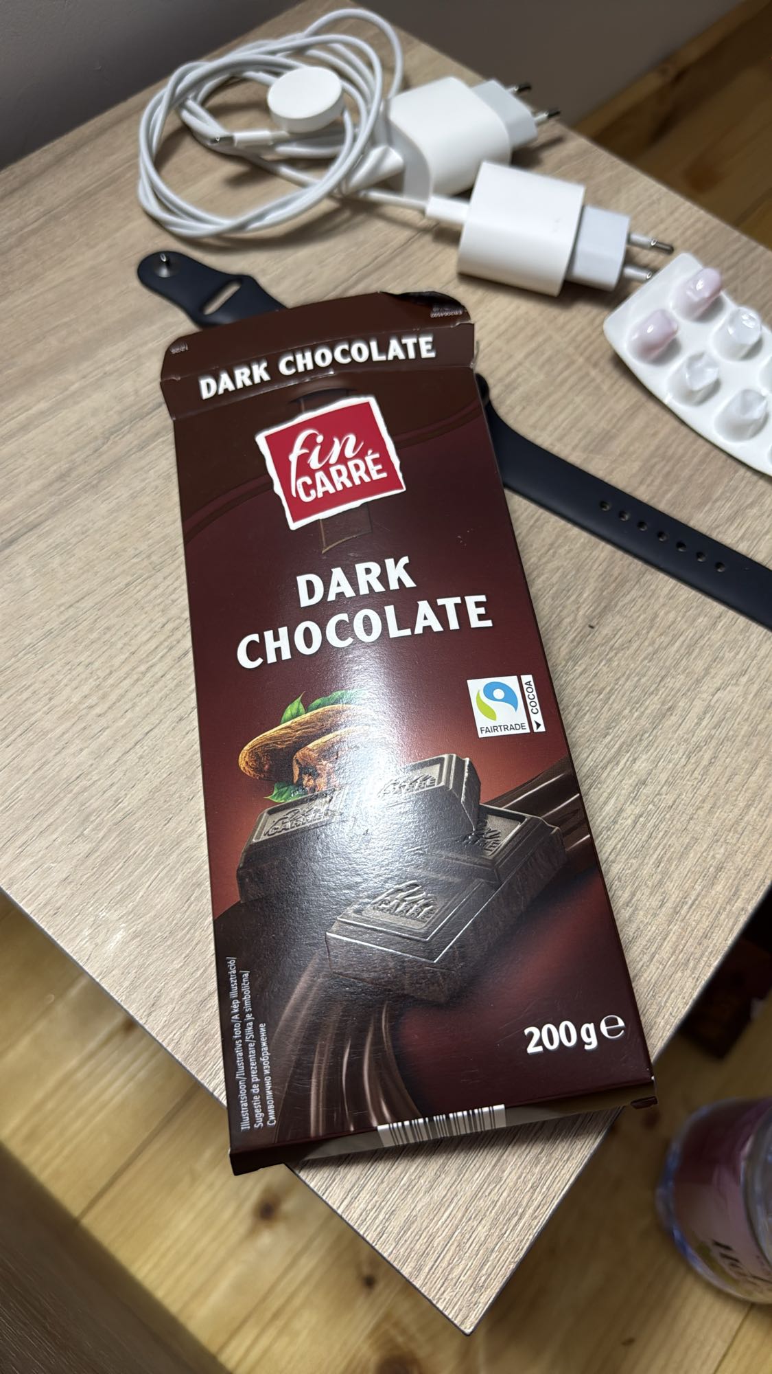 Ciocolată neagră Fin Carre