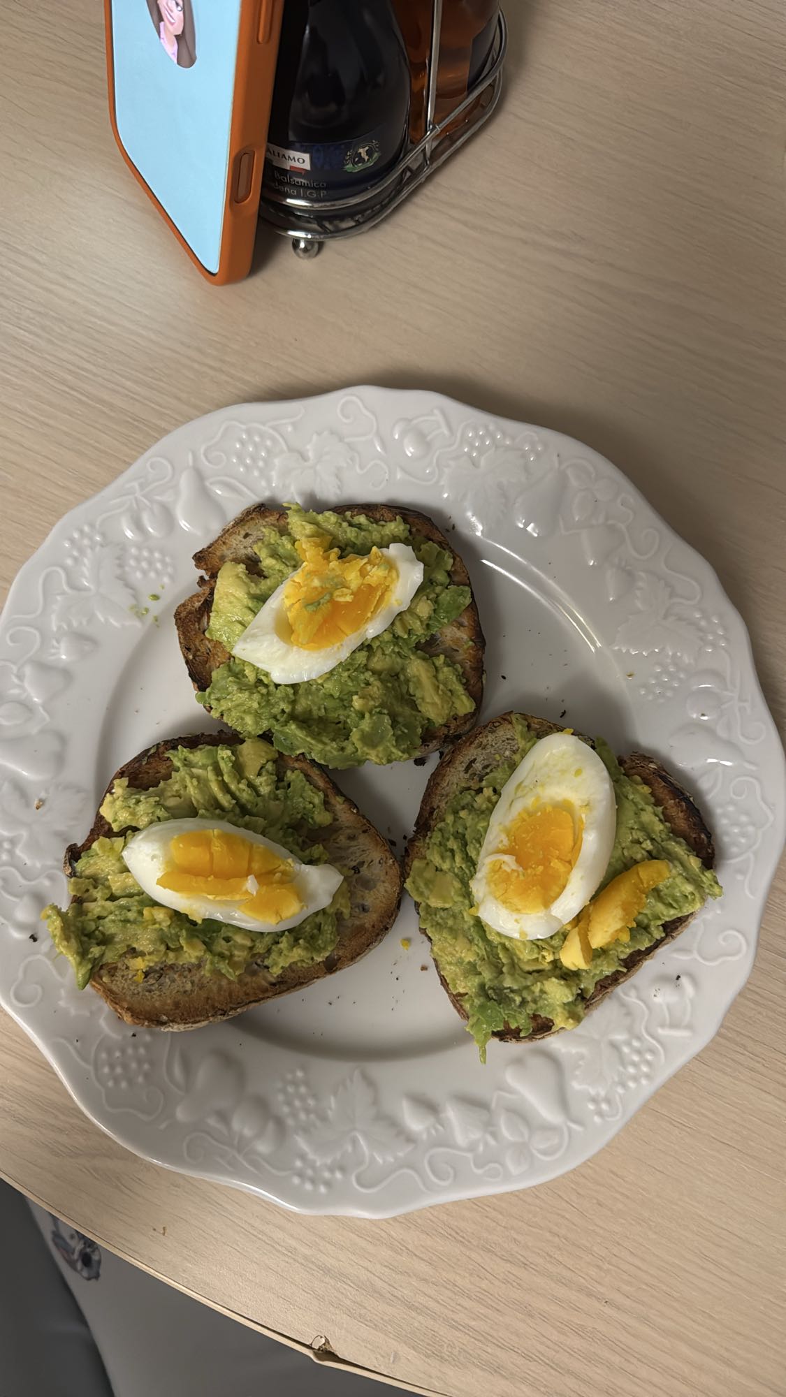 Tartines avocat œuf