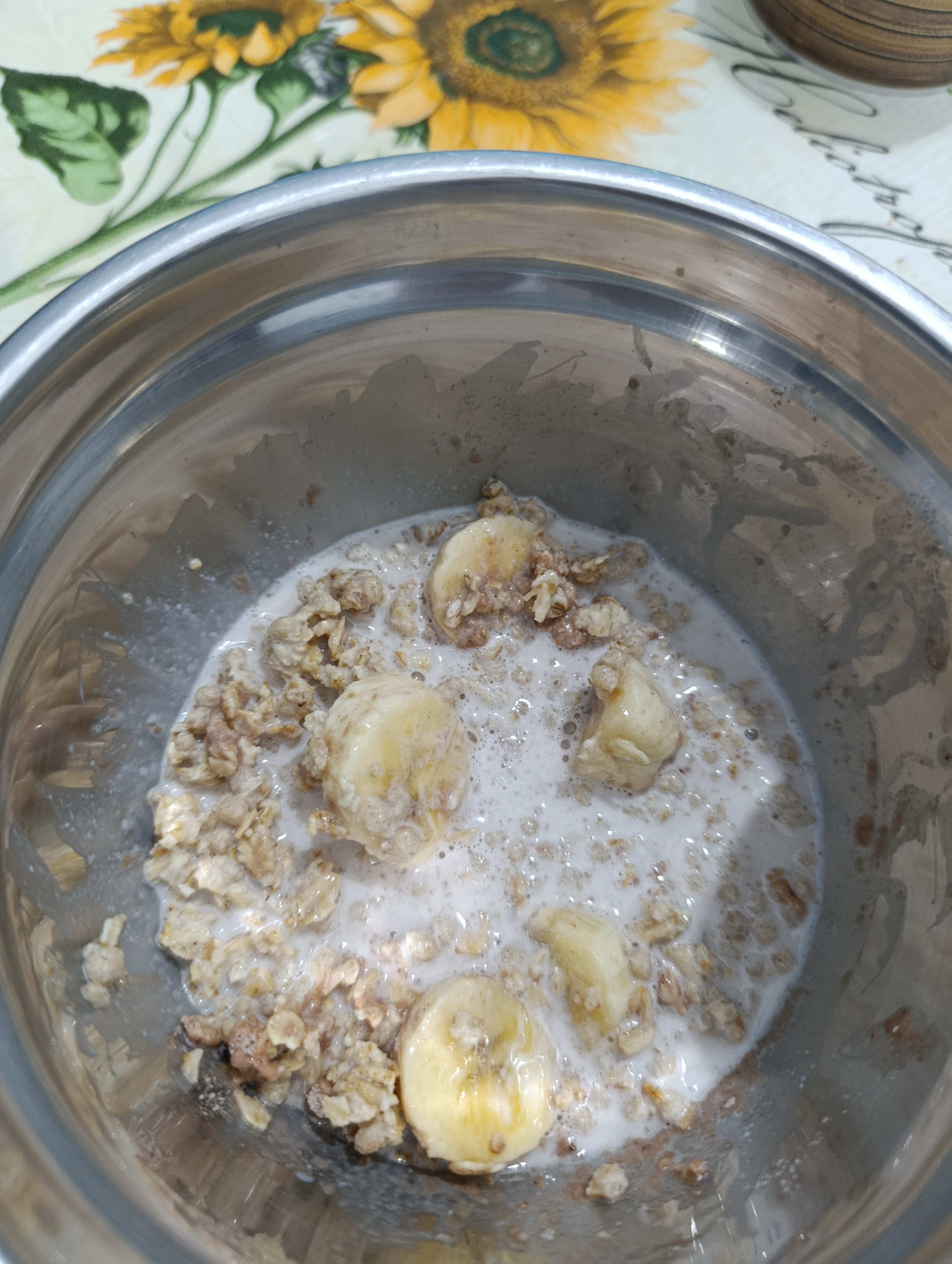 avena con plátano