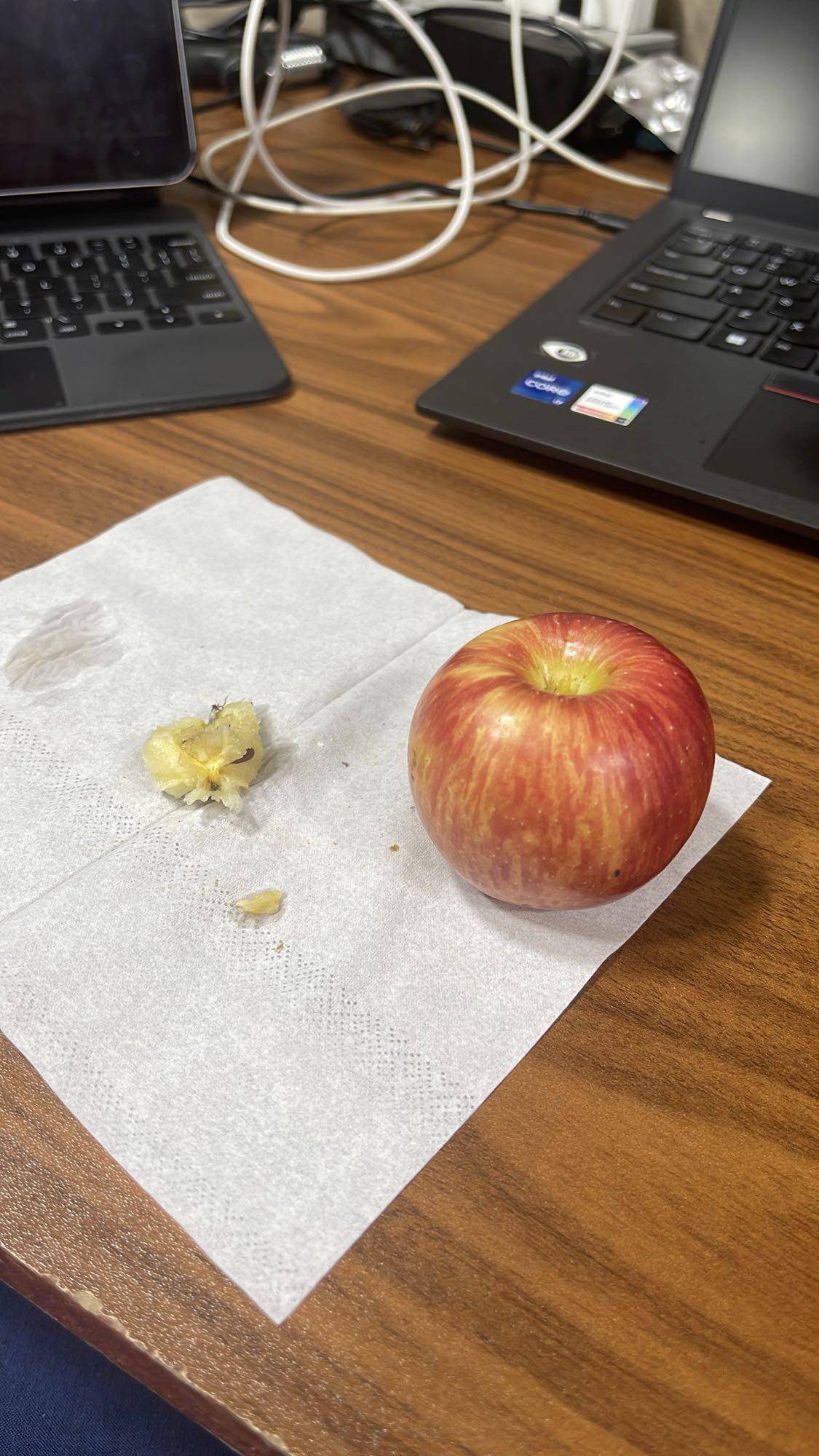 Whole apple snack