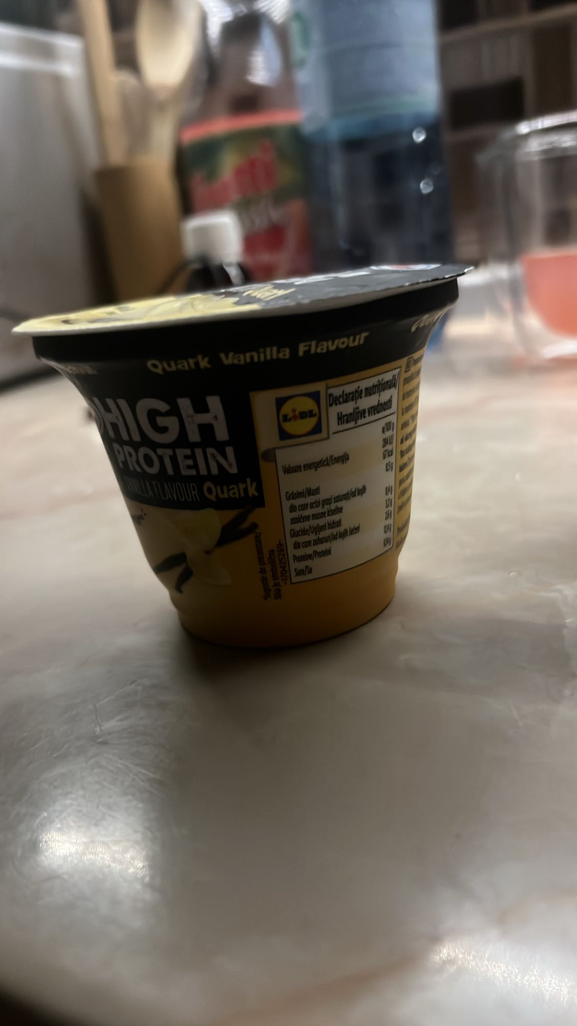 Quark cu vanilie high protein