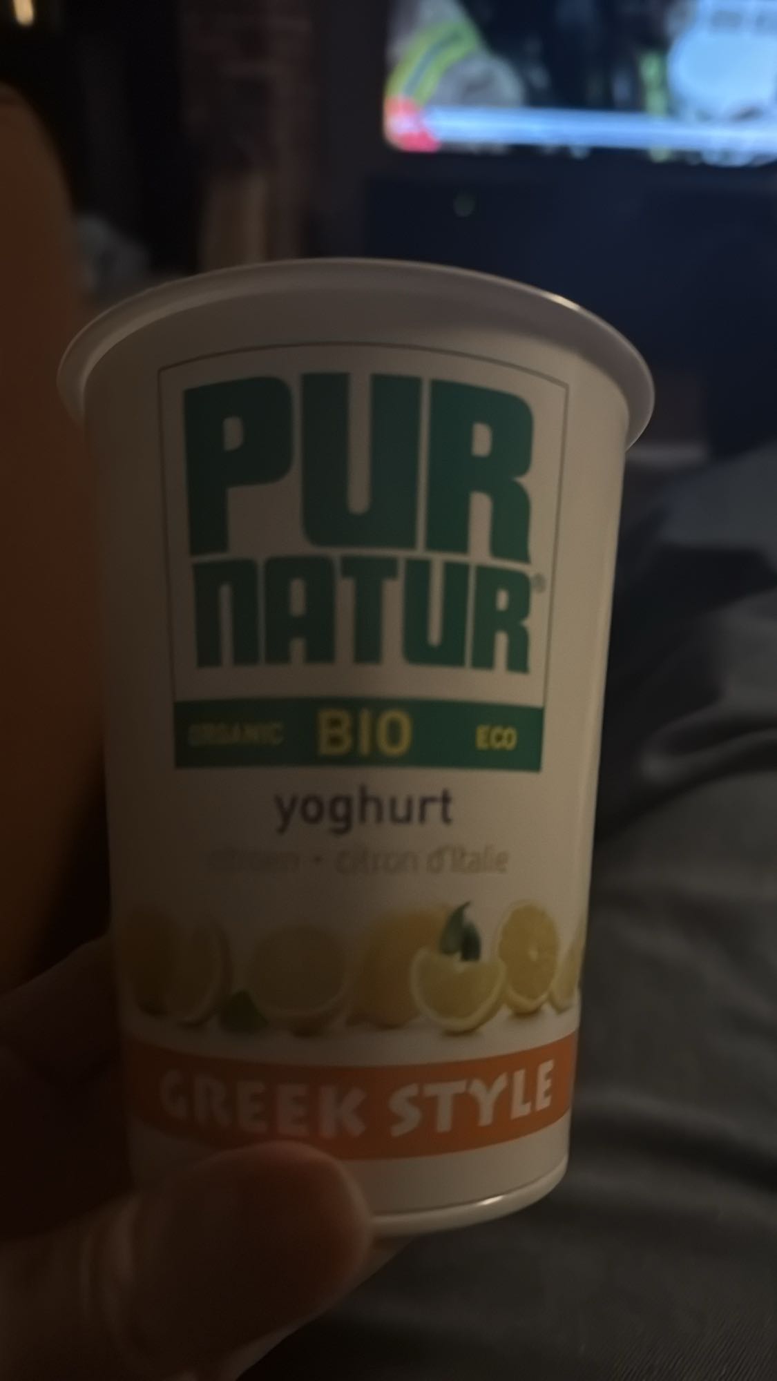 Griekse citroen yoghurt