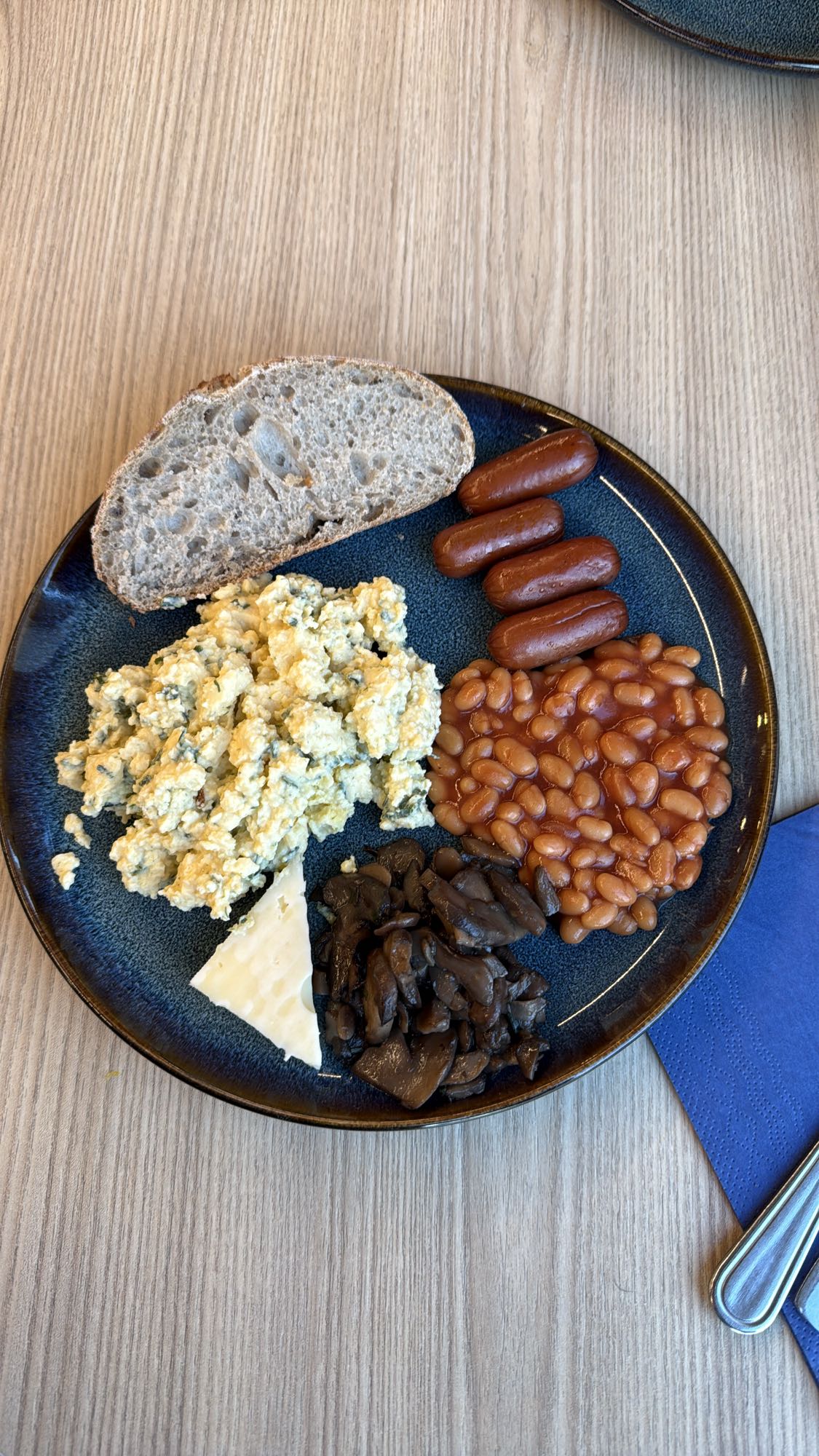 English breakfast plate
